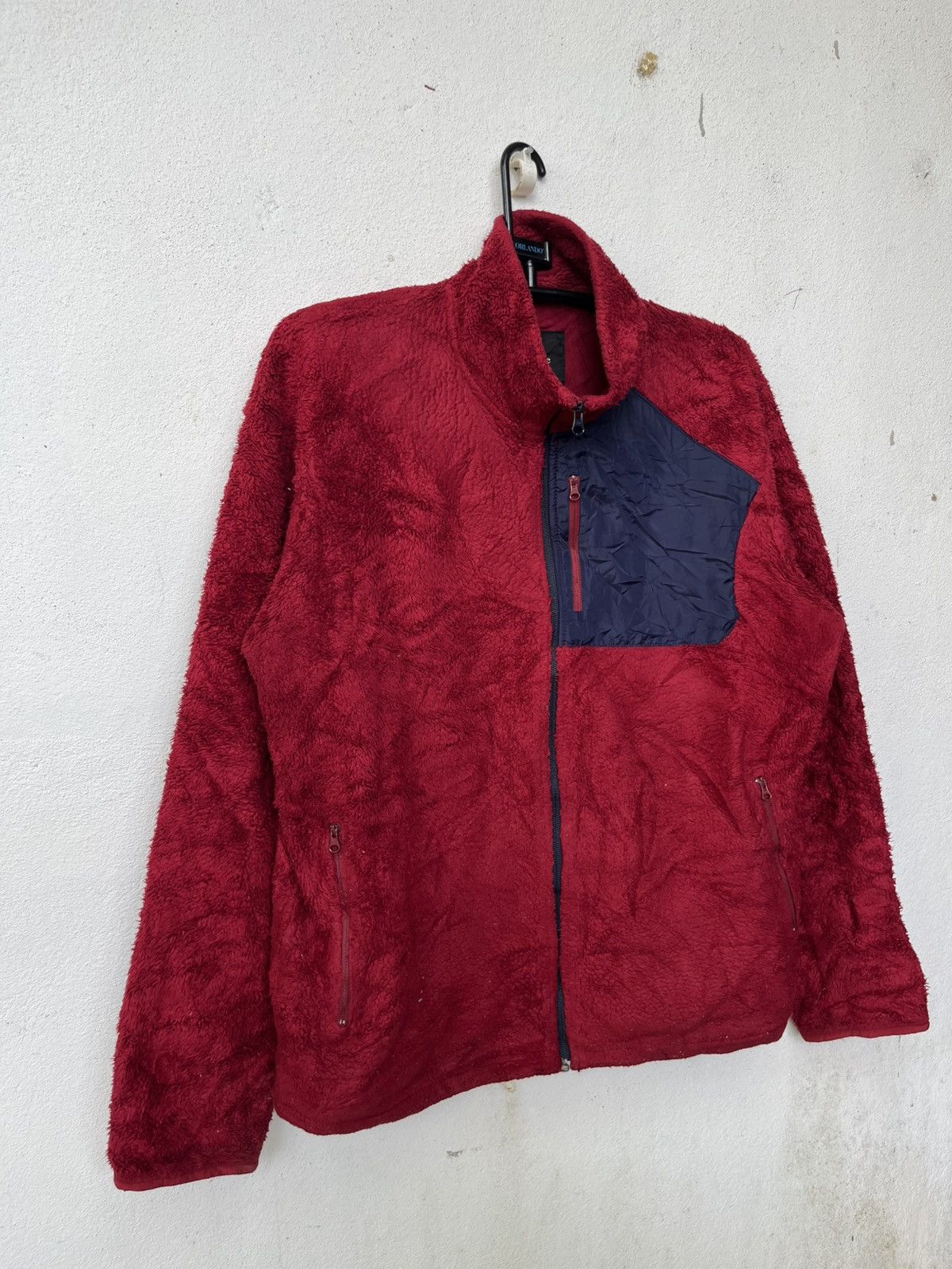 Outdoor Voices 💥X’tyle Rare Maroon Multipockets Oversized Maroon Fleece Size US XL / EU 56 / 4 - 2 Thumbnail