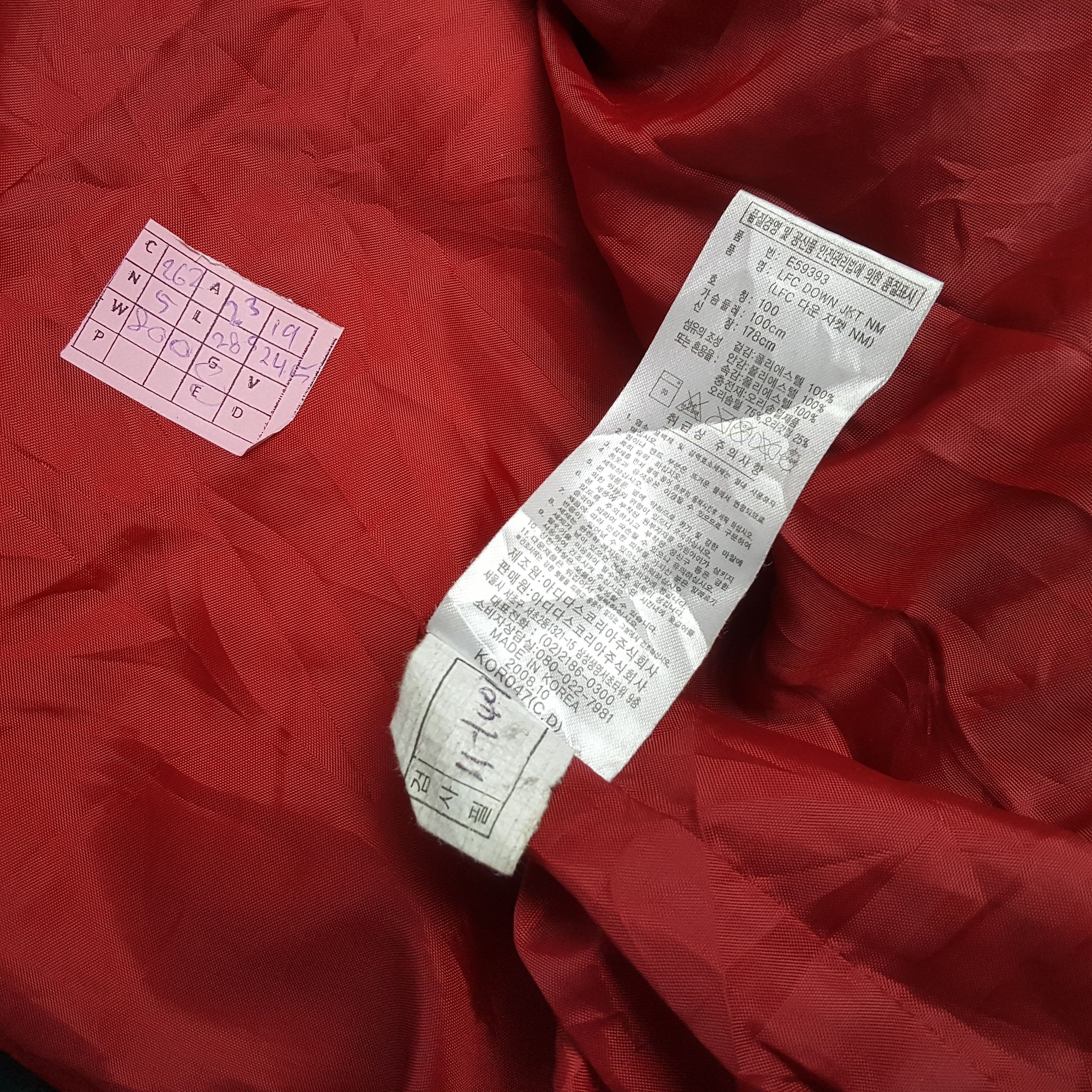 Adidas × Vintage ADIDAS LIVERPOOL Football Soccer Club Winter Jacket Size US L / EU 52-54 / 3 - 7 Thumbnail