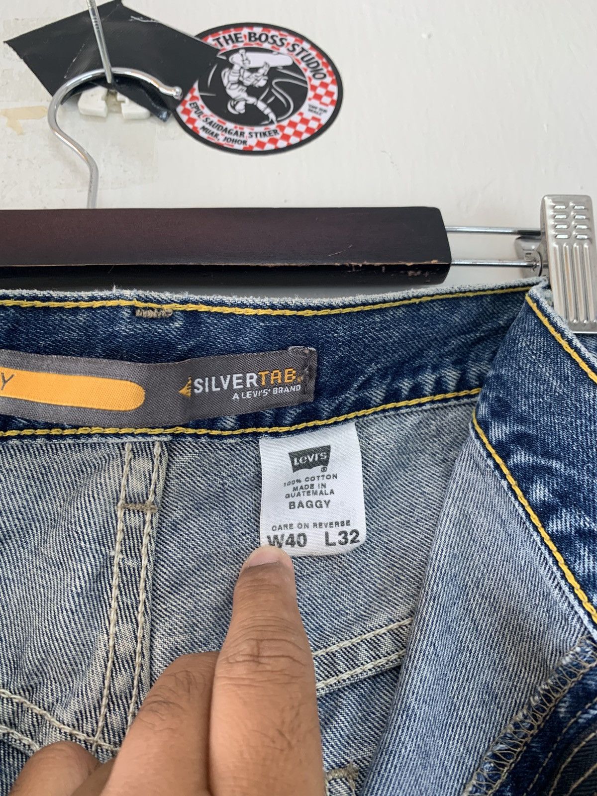 Levi's Vintage Clothing Size 42 : Vintage Levi’s Silvertab Baggy Y2K rare Size US 42 / EU 58 - 7 Thumbnail