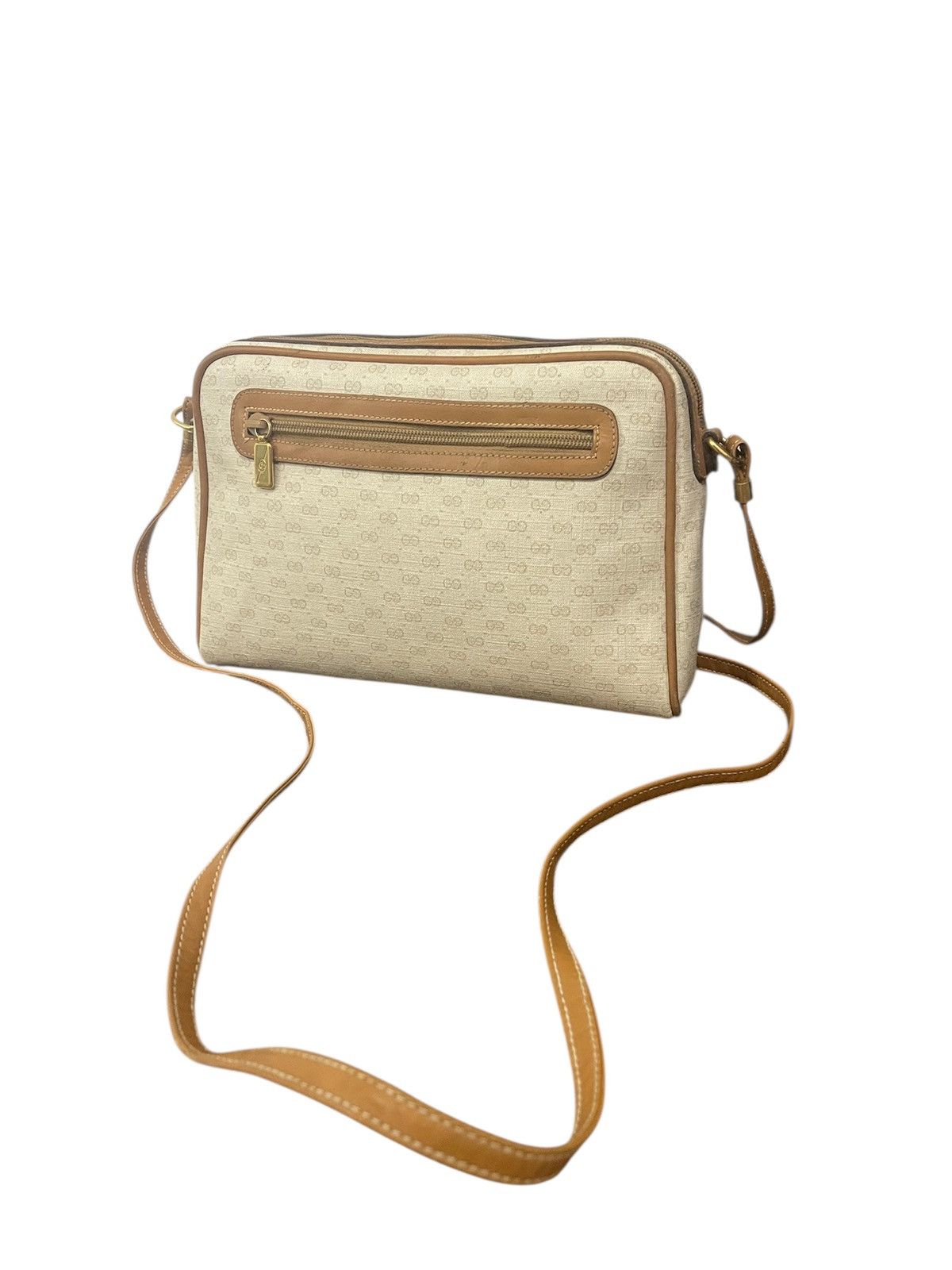 Gucci × Vintage Vintage GUCCI Micro Logo Crossbody Handbag Size ONE SIZE - 1 Thumbnail