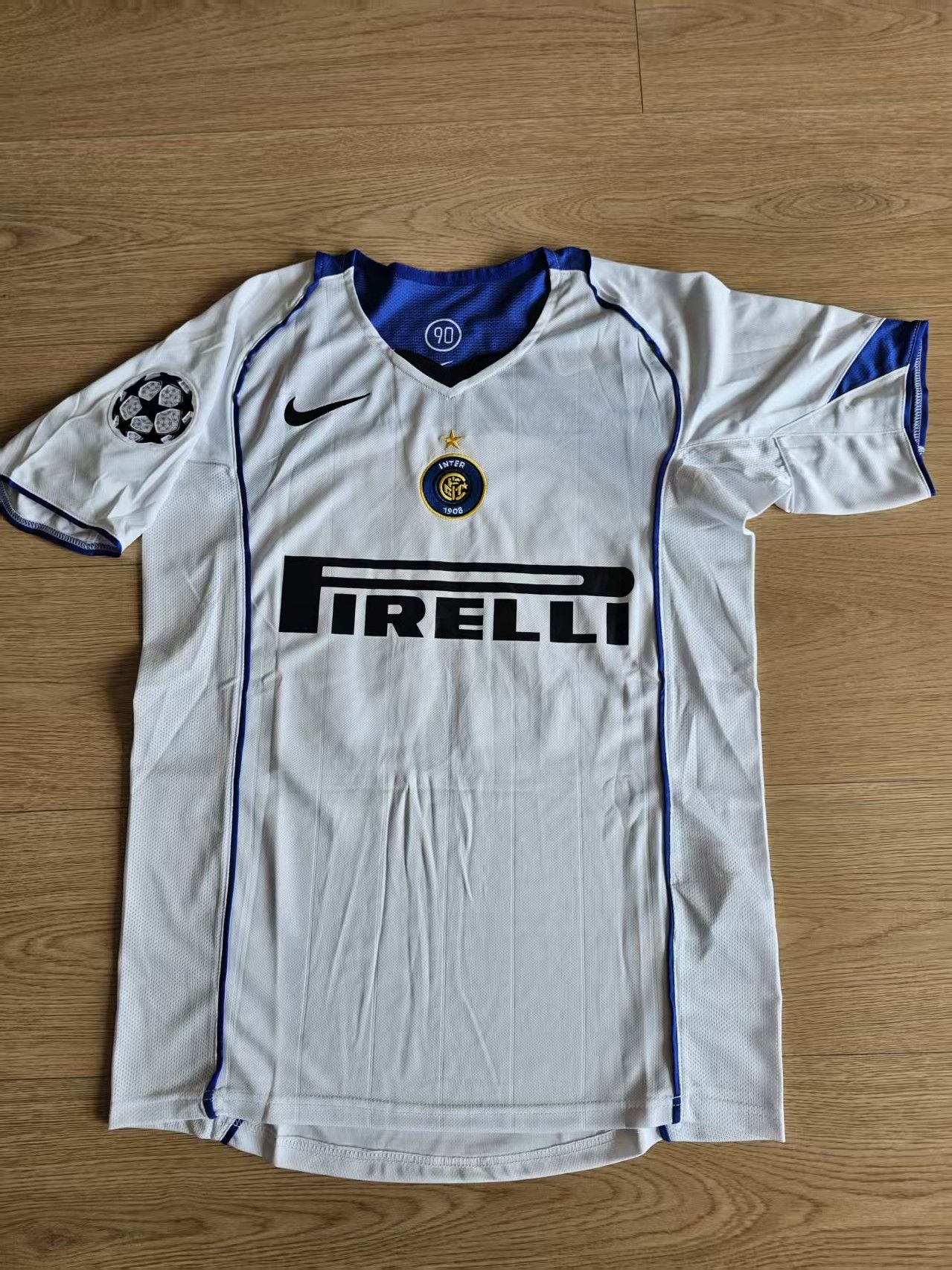 Nike 2004 2005 Inter Milan #20 Alvaro Recoba Jersey Size US XL / EU 56 / 4 - 2 Thumbnail