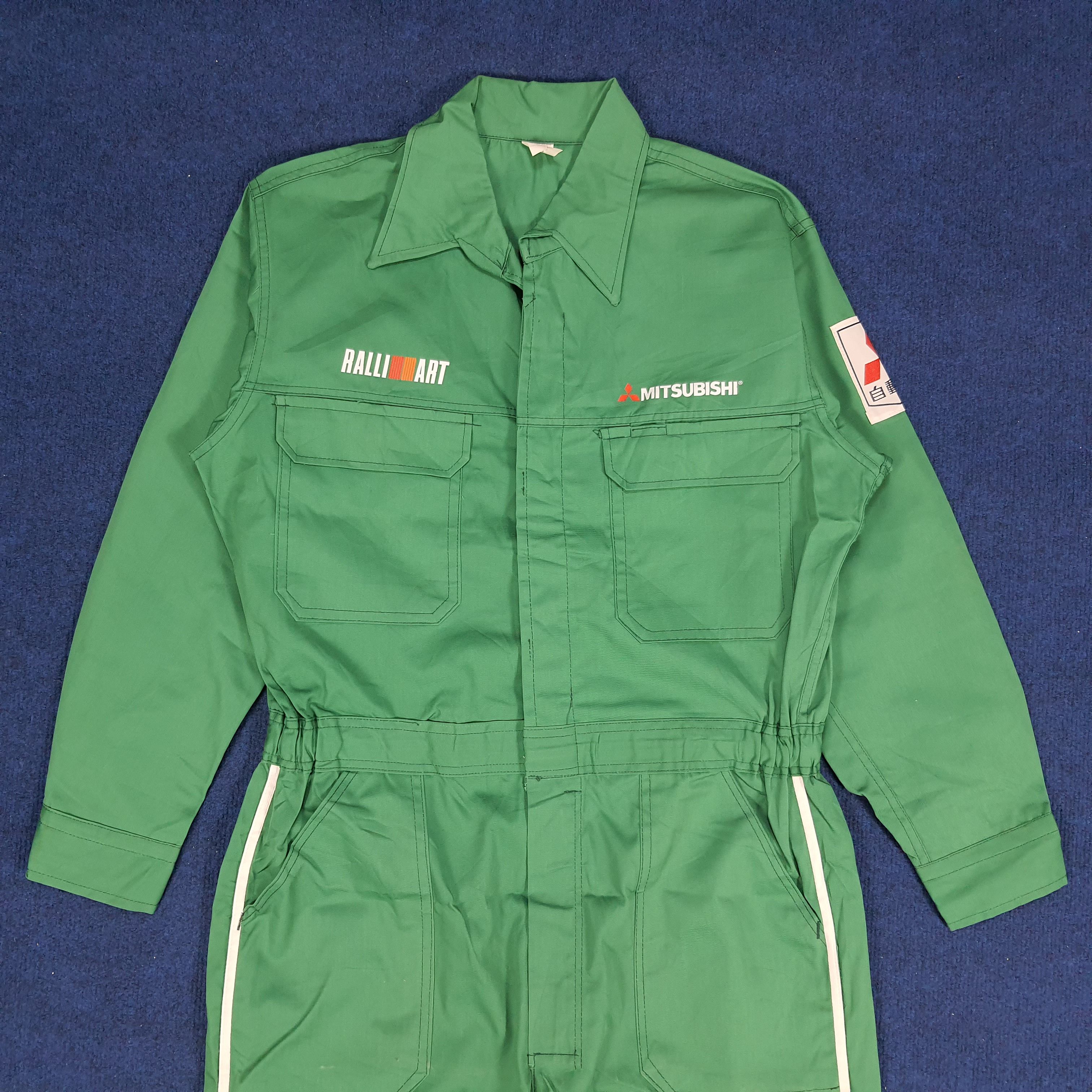 Japanese Brand × Vintage Vintage Mitsubishi Ralli Art Motorsports Racing Coverall Size US M / EU 48-50 / 2 - 3 Thumbnail