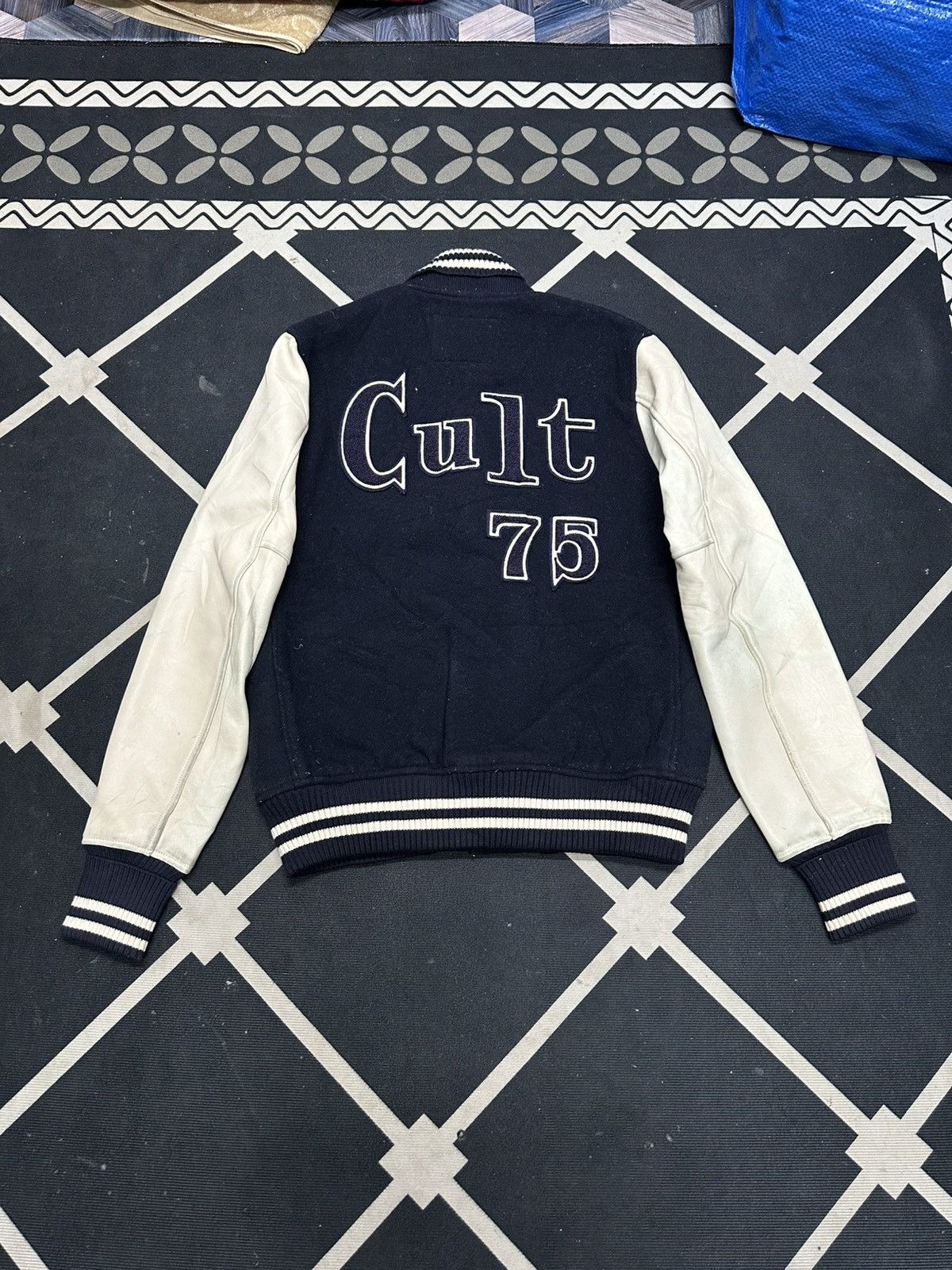 Hysteric Glamour Hysteric Glamour Varsity Leather Jacket Size US S / EU 44-46 / 1 - 8 Thumbnail