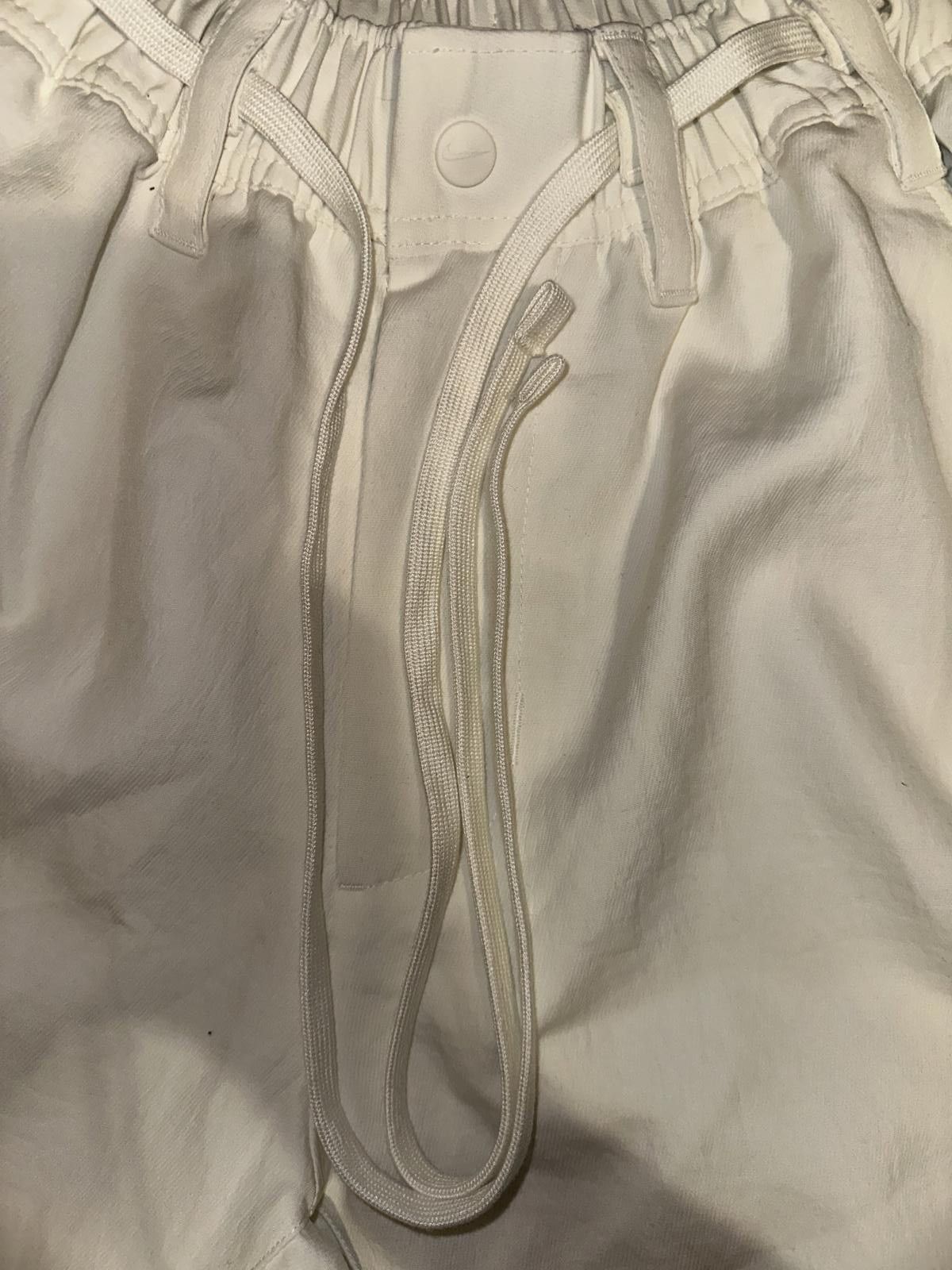 Nike Nike Men’s Tearaway Woven White Basketball Pants Size US 32 / EU 48 - 2 Thumbnail