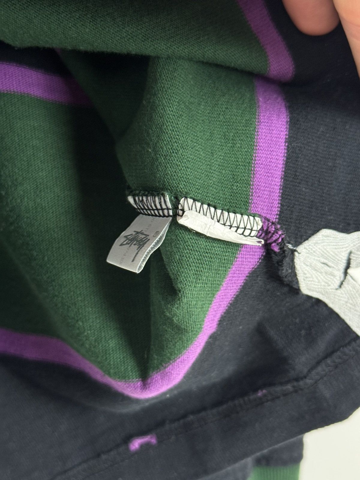 Stussy Stussy Striped Rugby LS Shirt Size US S / EU 44-46 / 1 - 7 Thumbnail