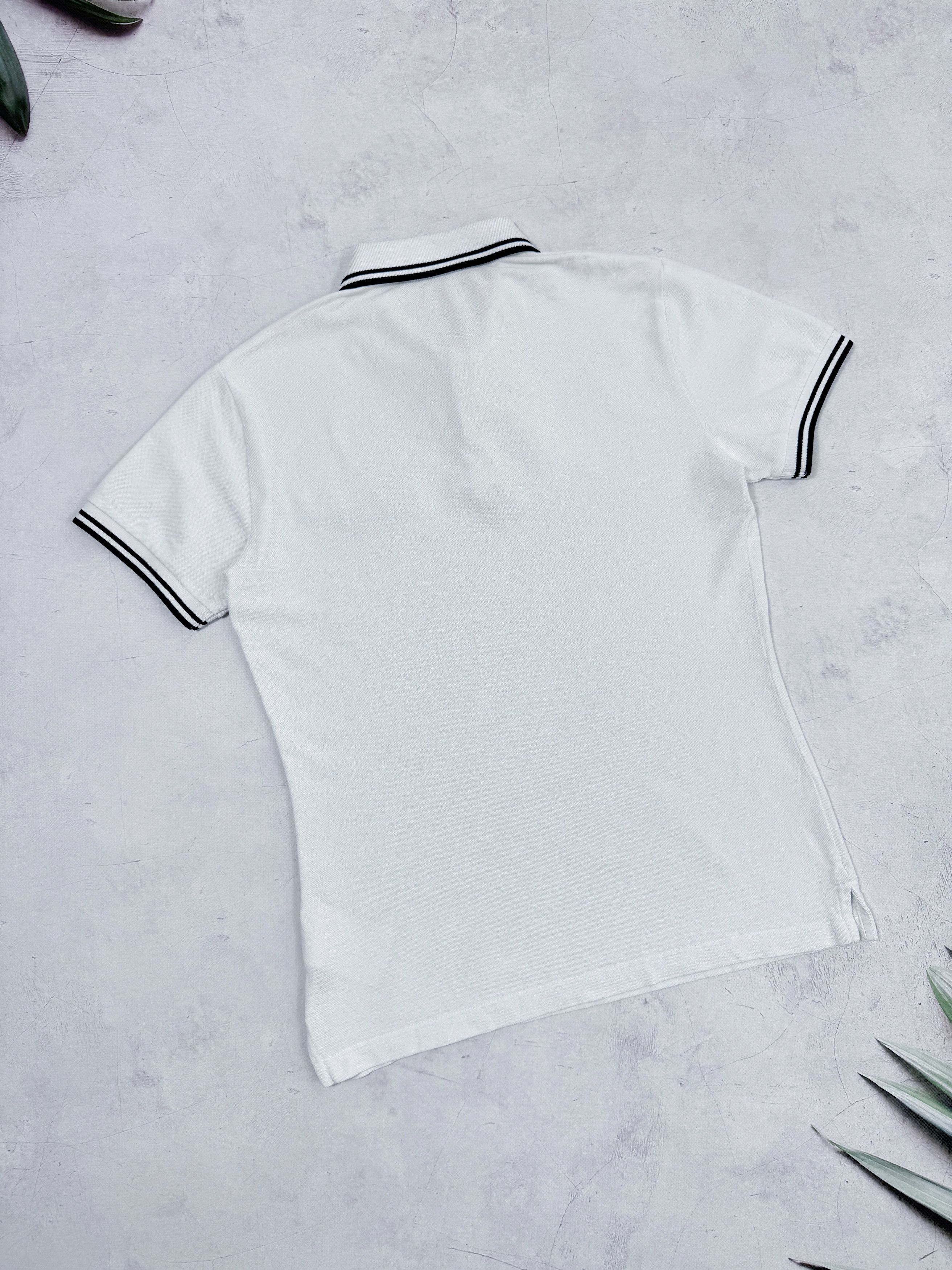 Versace Versace Jeans Polo T-Shirt White Color & Chest Leather Logo Size US S / EU 44-46 / 1 - 13 Thumbnail