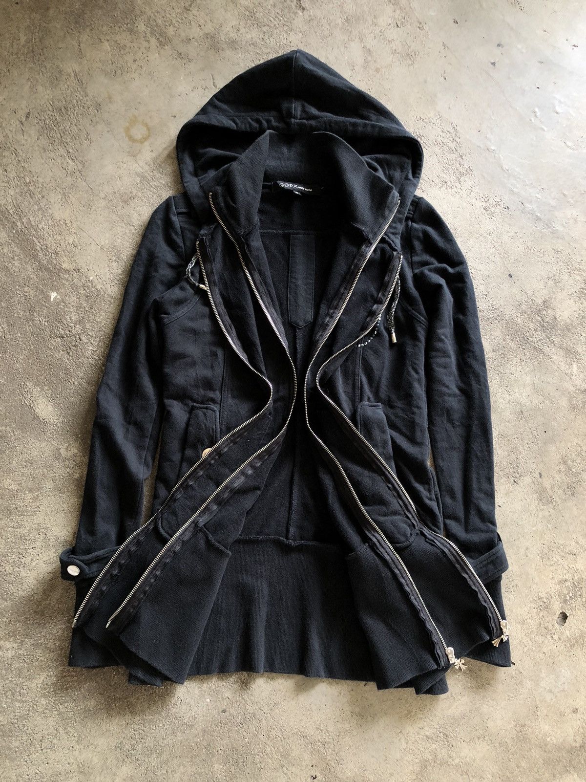If Six Was Nine × Japanese Brand × Le Grande Bleu (L.G.B.) JAPANESE GGPX HOODIE DOUBLE ZIPPER LGB STYLE Size M / US 6-8 / IT 42-44 - 1 Thumbnail