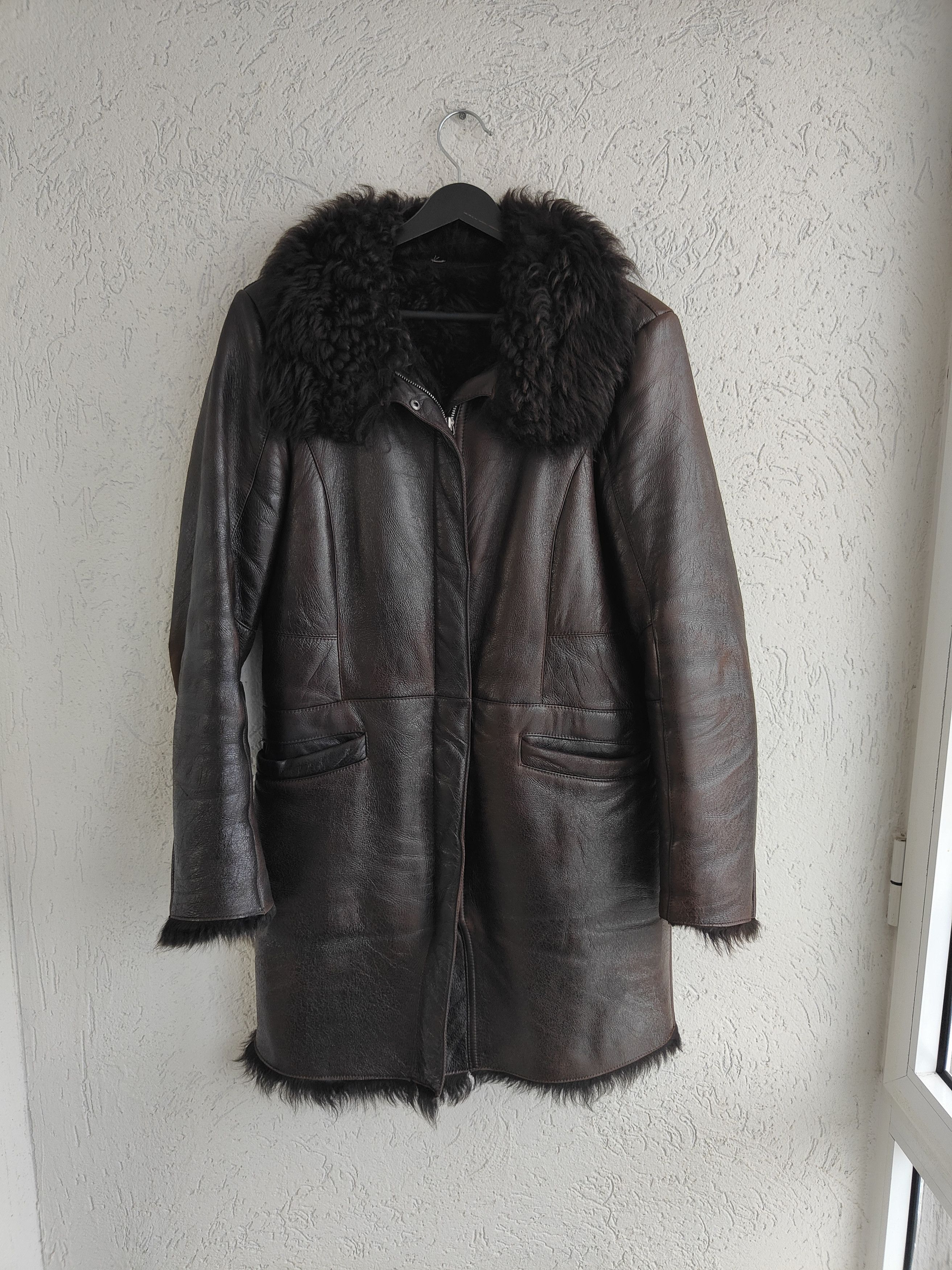 Prada Prada Sheep Fur Shearling Leather Coat Jacket Size M / US 6-8 / IT 42-44 - 1 Thumbnail
