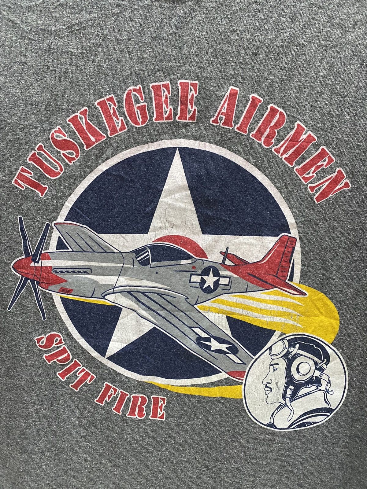 Avirex TUSKEGEE AIRMEN SPIT FIRE TSHIRT Size US S / EU 44-46 / 1 - 2 Thumbnail