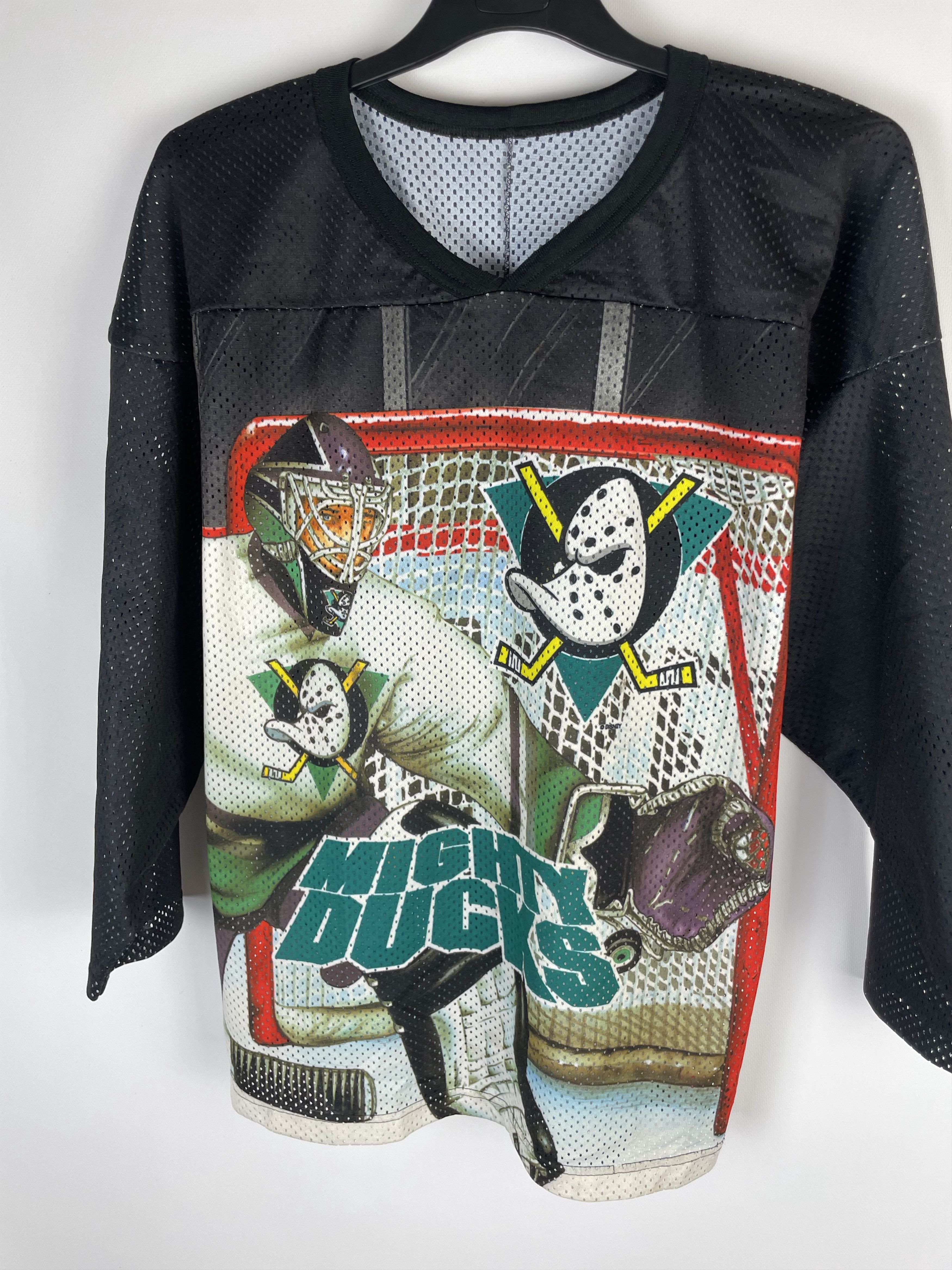 Ccm Vintage CCM/Disney Mighty Ducks Jersey Size US M / EU 48-50 / 2 - 3 Thumbnail