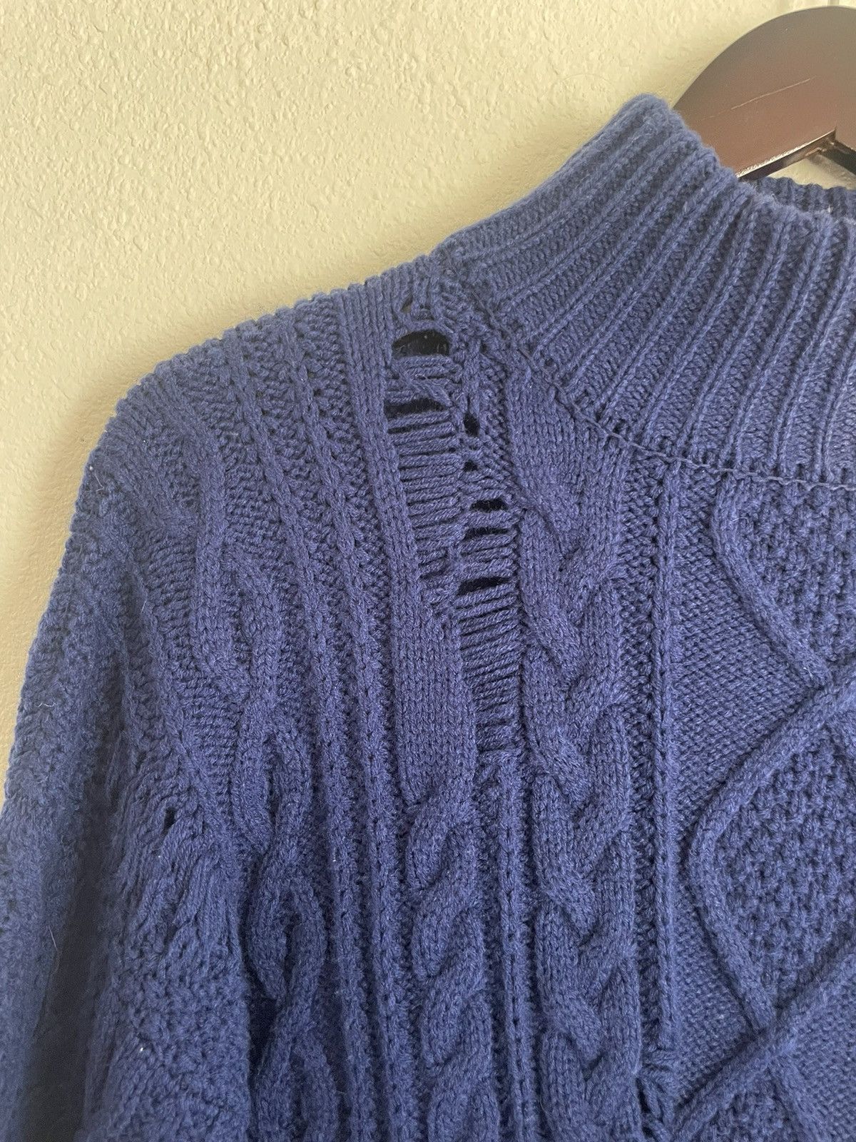 Maison MIHARA YASUHIRO Mihara Yasuhiro Distressed Sweater Size M / US 6-8 / IT 42-44 - 4 Thumbnail