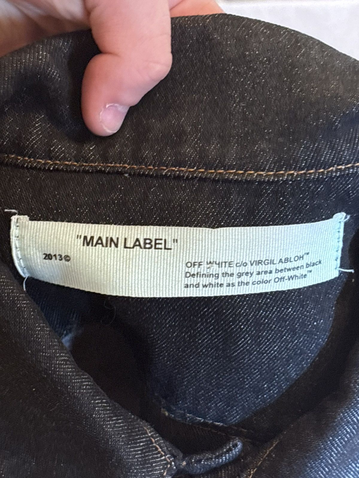 Off-White Off White Denim Jacket Spray Paint Size US M / EU 48-50 / 2 - 4 Thumbnail
