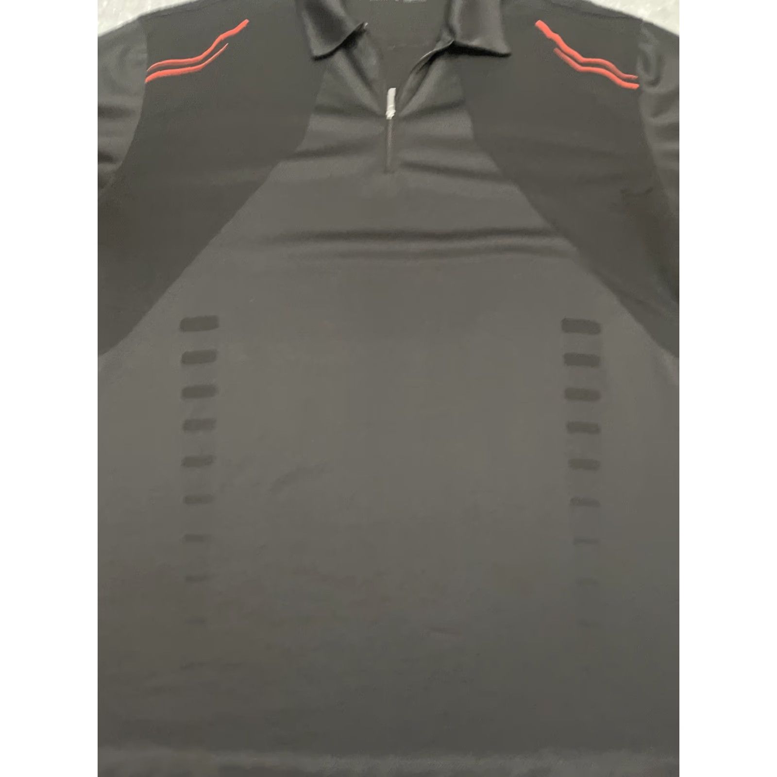 Nike VINTAGE Nike Golf Polo Shirt Men XL Short Sleeve Black Zip Size US XL / EU 56 / 4 - 2 Thumbnail