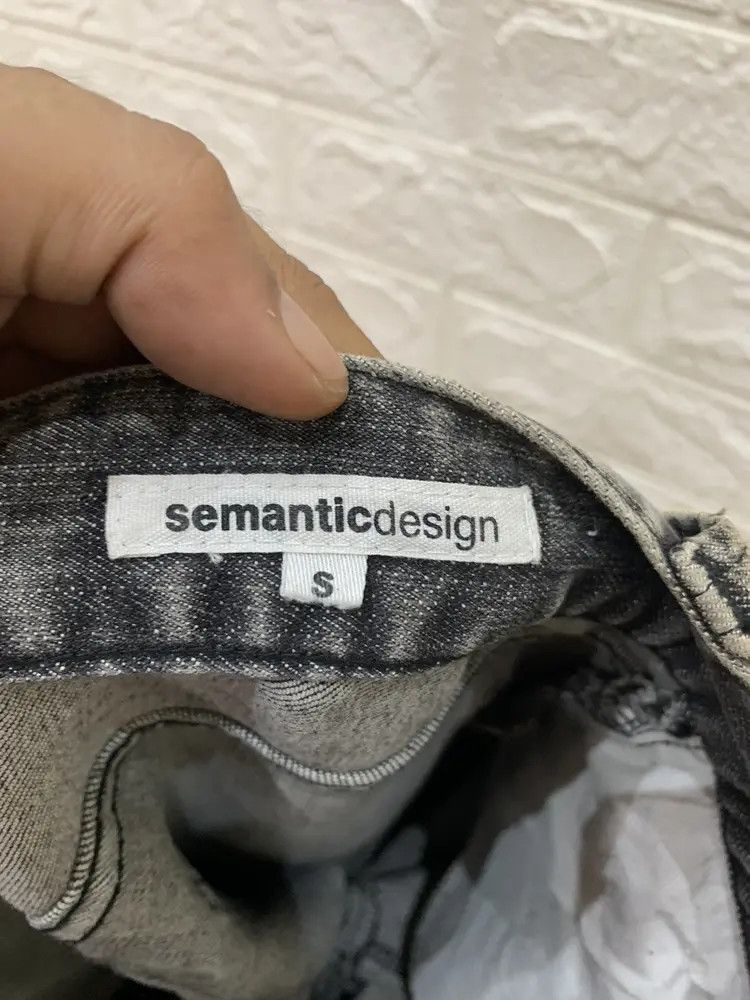 Japanese Brand Semantic design studded distressed jeans Size US 32 / EU 48 - 14 Thumbnail