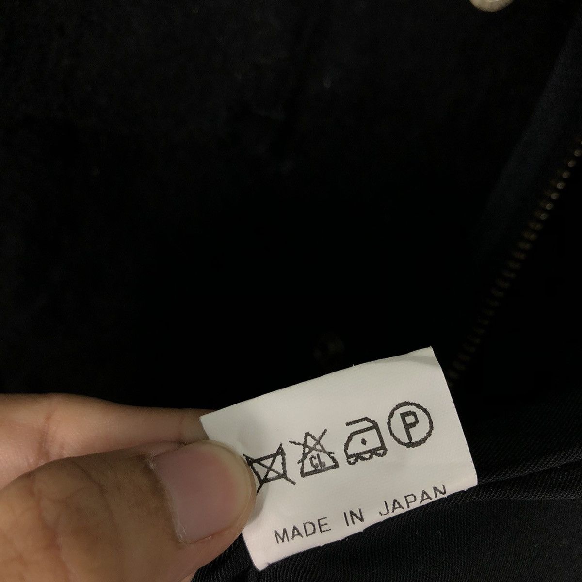Japanese Brand 📌Rich Black Zipper Biker Jacket Bondage Paranoid Japan Size US S / EU 44-46 / 1 - 21 Thumbnail