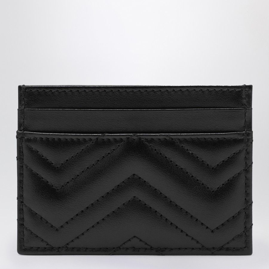 Gucci o1d2blof0824 Size: OS / GG Marmont Card Case in Black Size ONE SIZE - 2 Thumbnail
