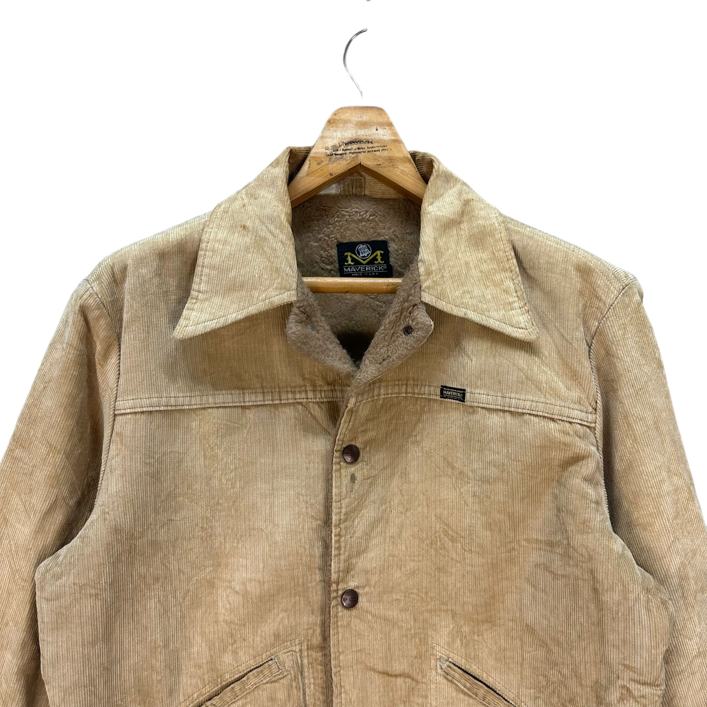Vintage BLUE BELL MAVERICK CORDUROY SHERPA JACKET #8290-001 Size US M / EU 48-50 / 2 - 2 Thumbnail