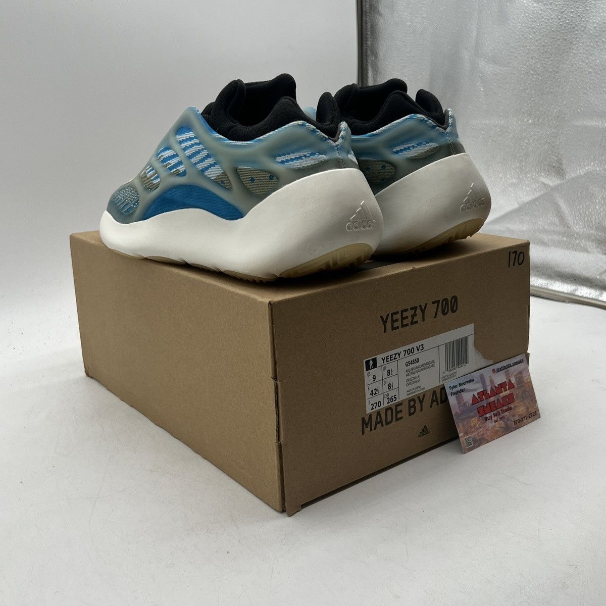 Adidas Yeezy 700 Arzareth Size US 9 / EU 42 - 4 Thumbnail