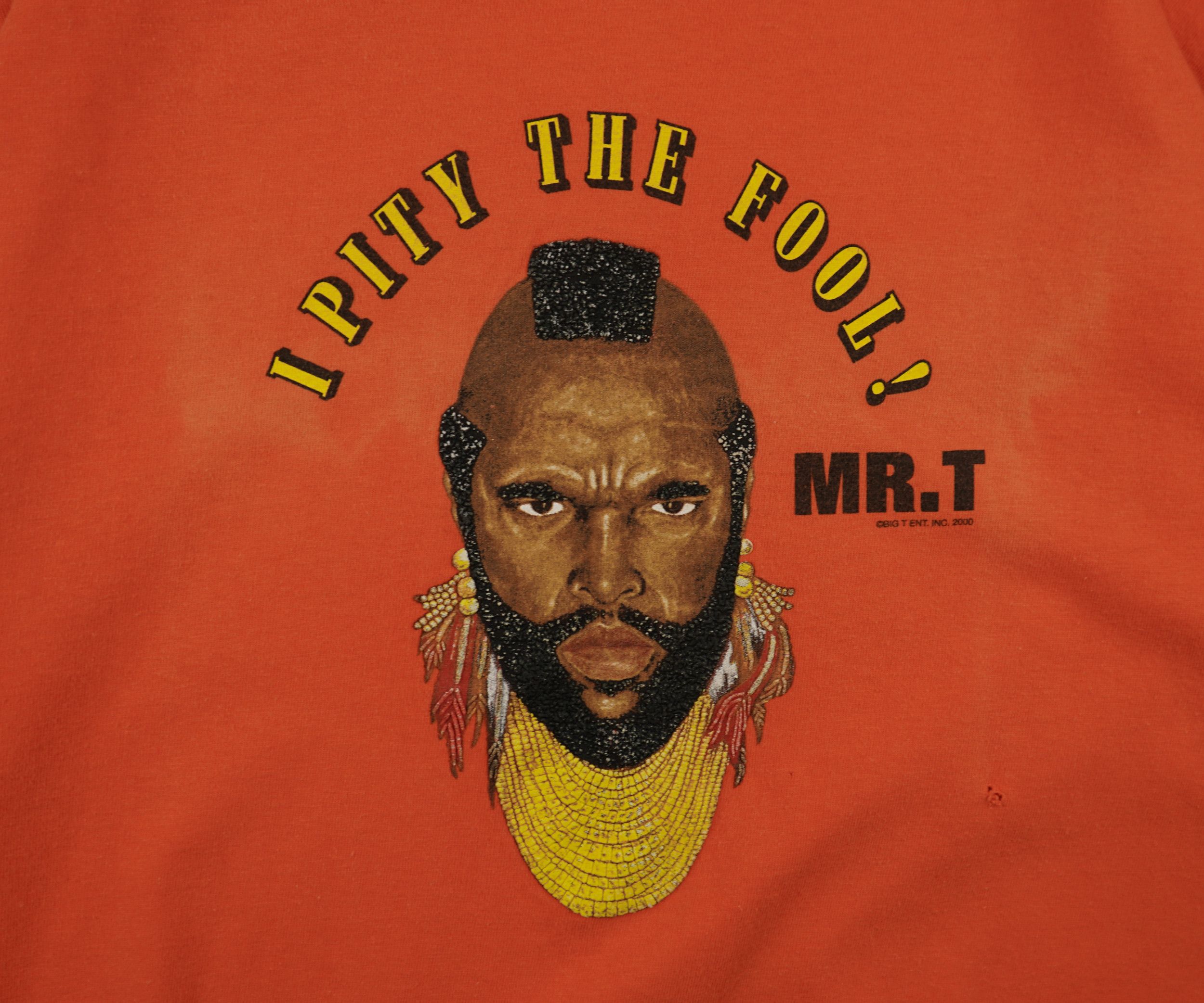 Vintage Vintage 2000s The A Team Mr.T T-Shirt Size US L / EU 52-54 / 3 - 2 Thumbnail