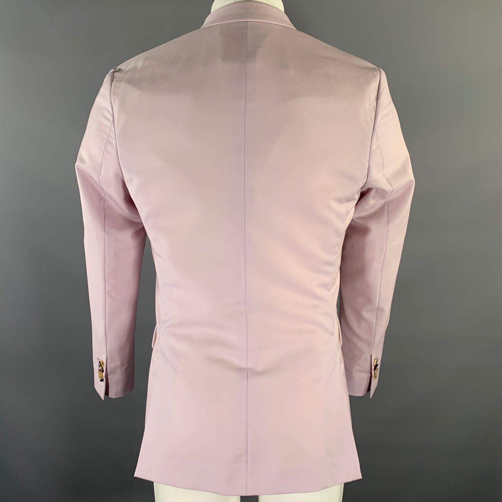 Paul Smith PAUL SMITH 38R Lavender Wool Blend Notch Lapel Sport Coat Size 38R - 3 Thumbnail