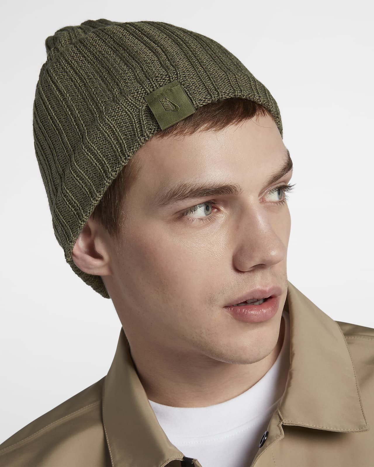 Nike Nikelab Beanie Olive one size Size ONE SIZE - 2 Thumbnail