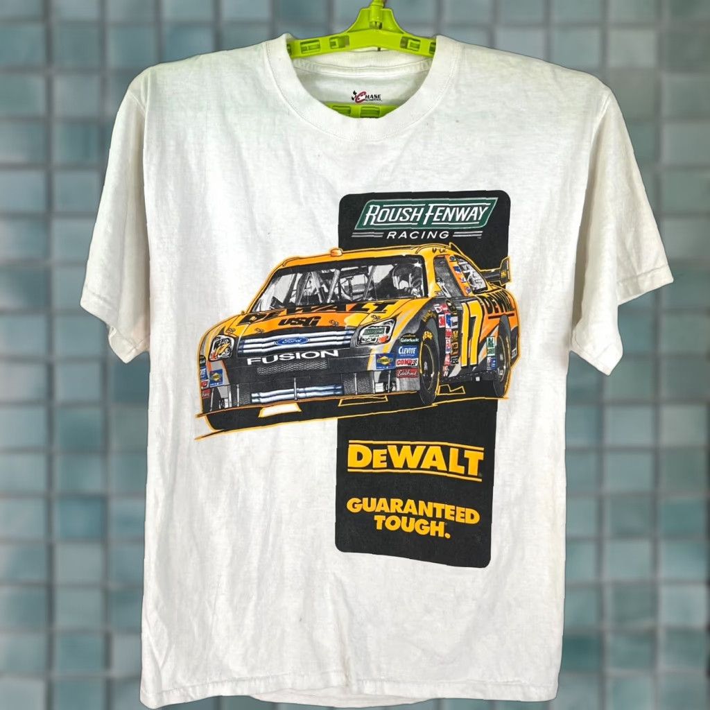 Chase Authentics Matt Kenseth NASCAT T Shirt Size M White 2 Sided Graphic Tee Size US M / EU 48-50 / 2 - 1 Thumbnail