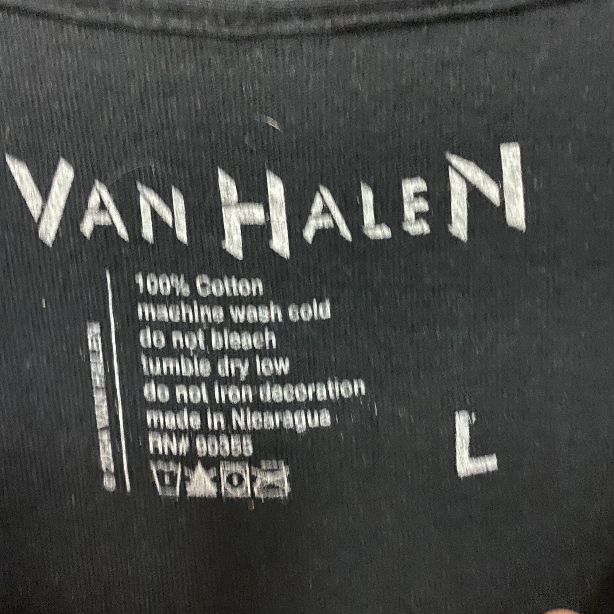 NASCAR Van Halen Nascar Racing Car Graphic Design T-Shirt Large Size US L / EU 52-54 / 3 - 5 Thumbnail