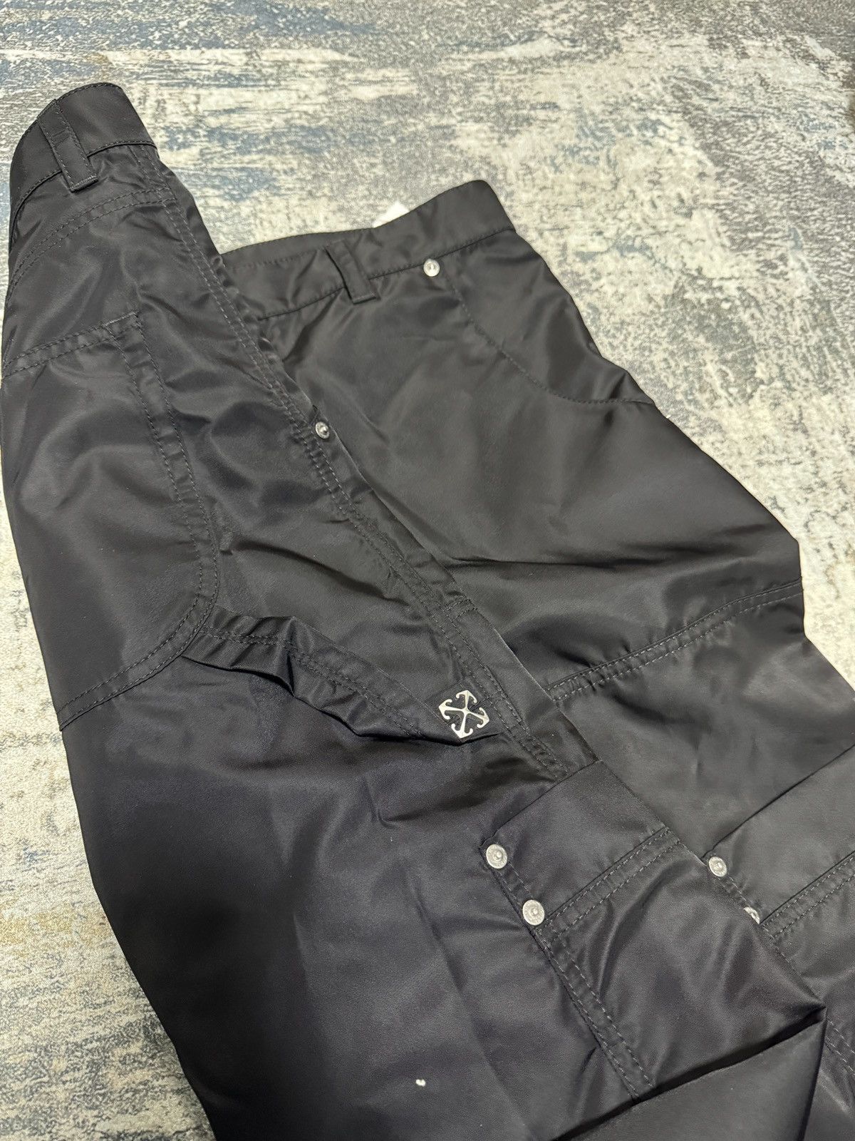 Off-White Off-White Carpenter Black Pants Size US 34 / EU 50 - 6 Thumbnail