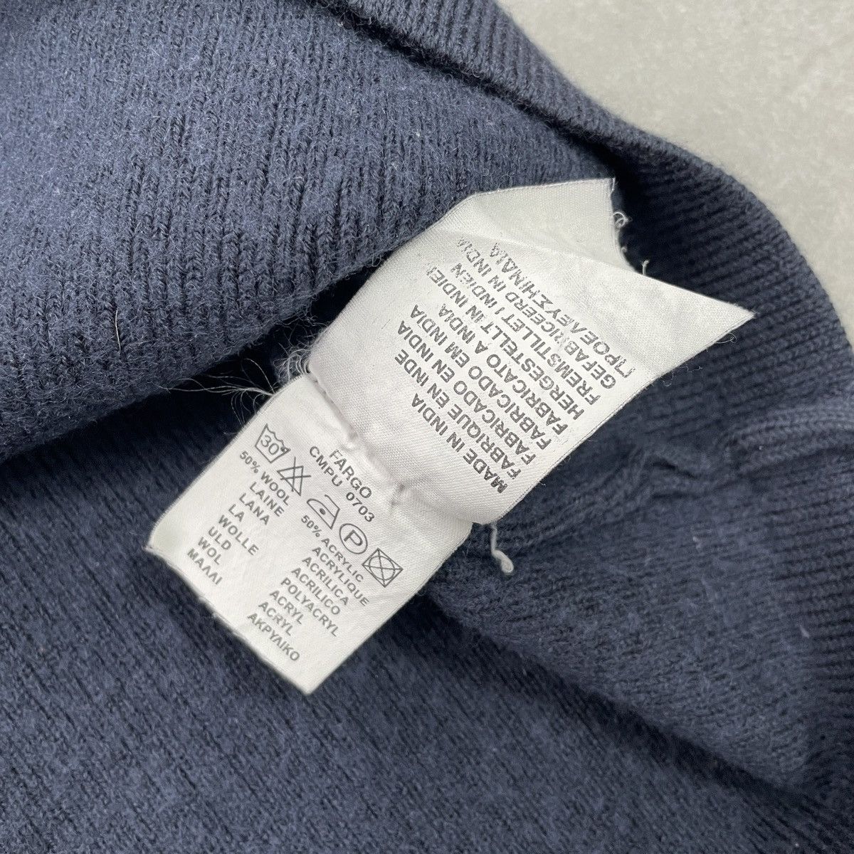 Quiksilver × Vintage Vintage Quiksilver Wool Sweater Size L Size US L / EU 52-54 / 3 - 15 Thumbnail