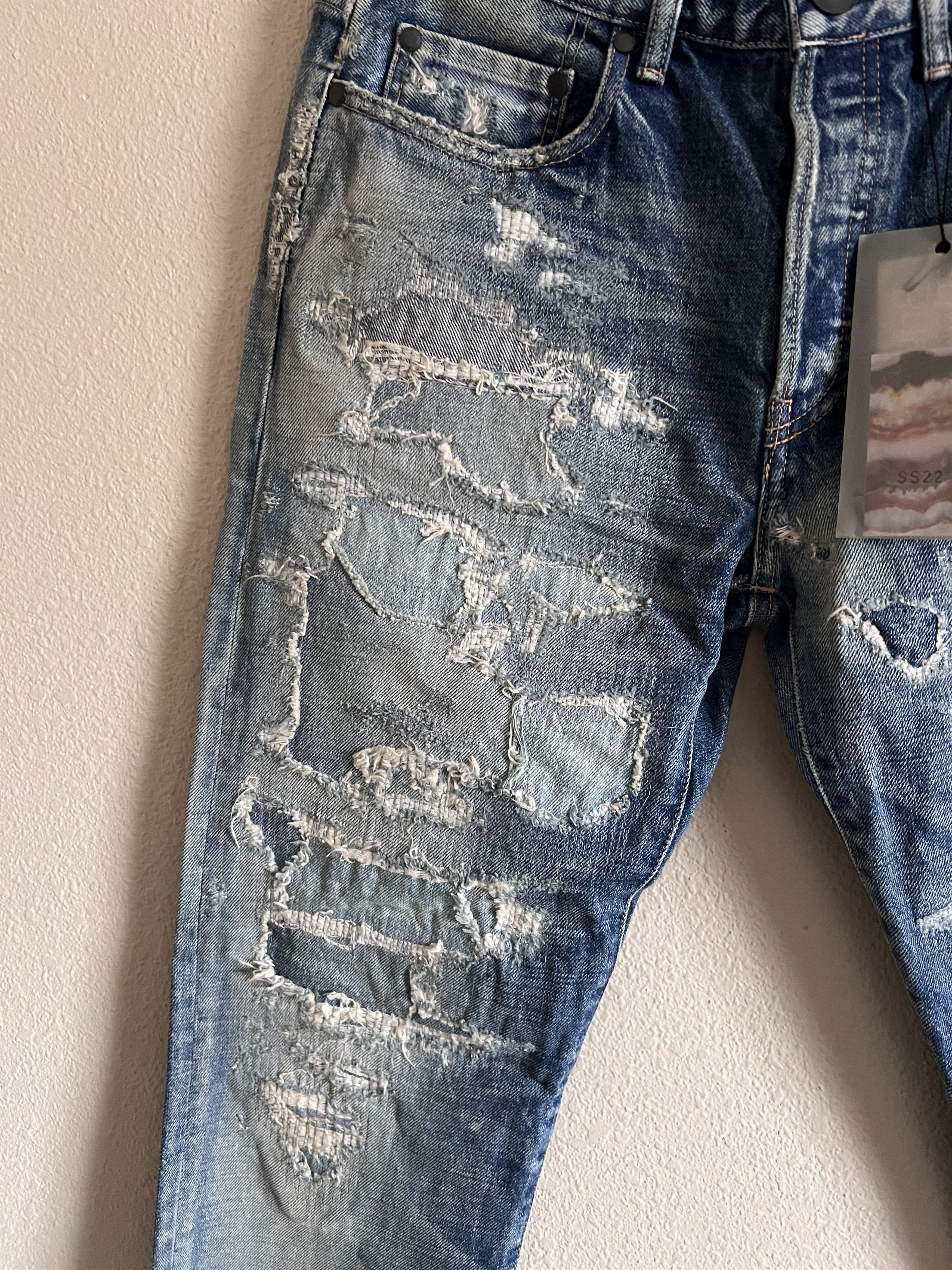John Elliott John Elliott The Daze 2 Seno Jeans in Blue Size US 30 / EU 46 - 5 Thumbnail