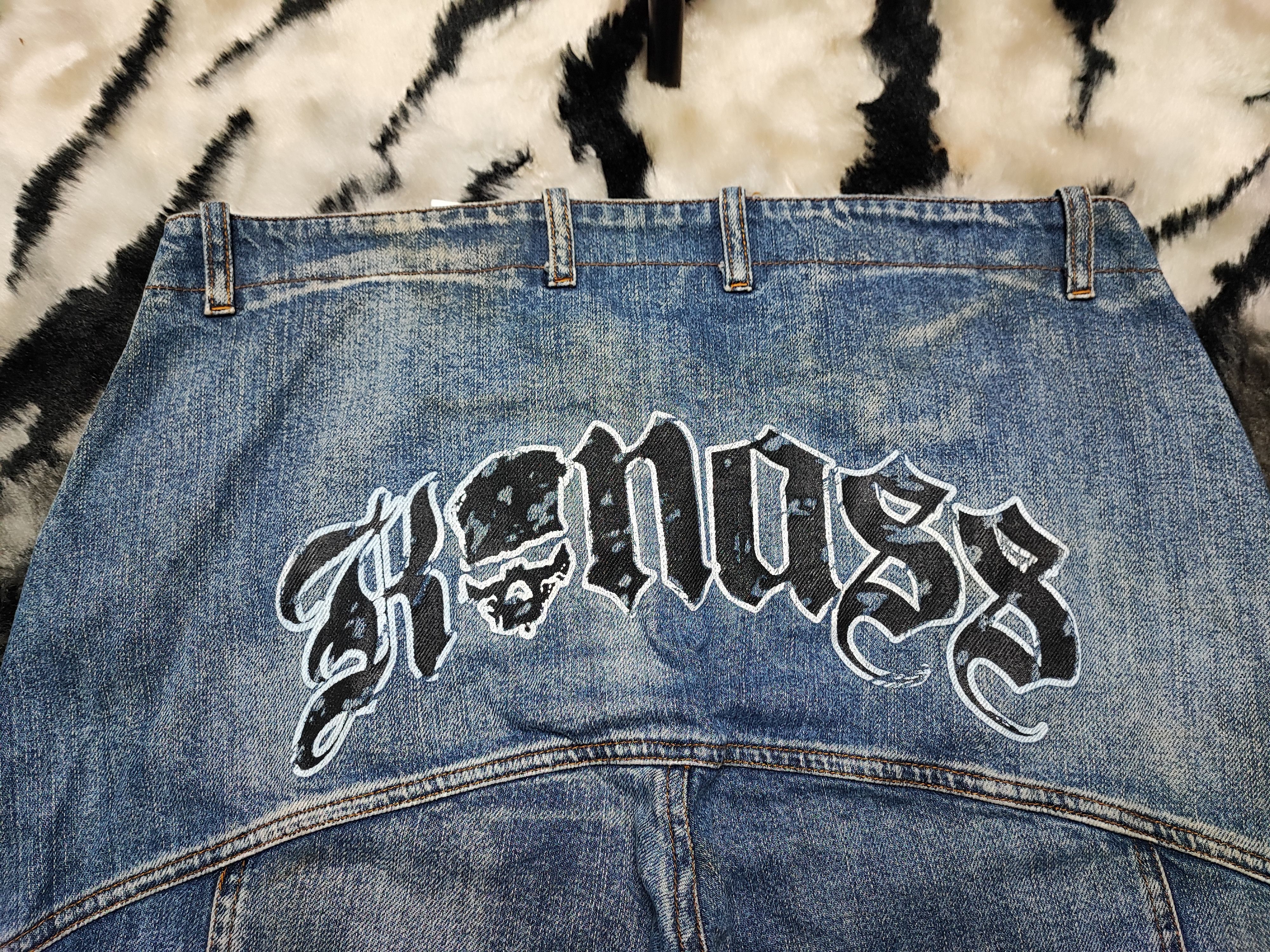 Japanese Brand Skull Denim Bakers Pants Cargo Size US 32 / EU 48 - 15 Thumbnail