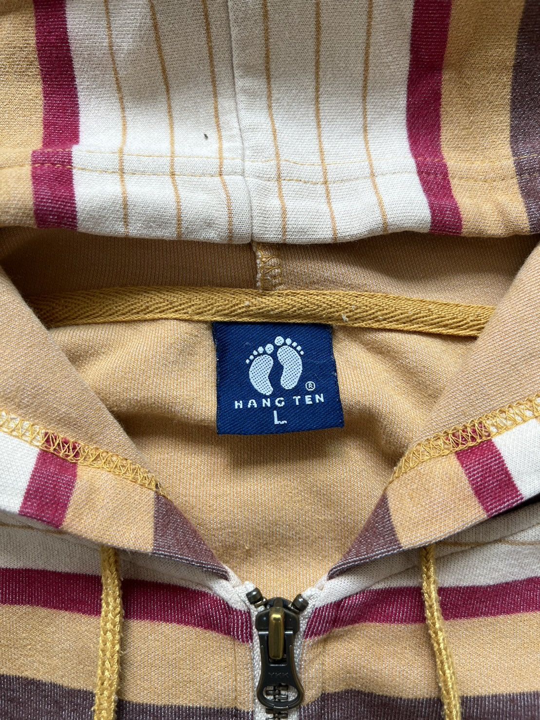 Hang Ten *RARE Vintage 90s Hang Ten Hoodie Zipper Size US L / EU 52-54 / 3 - 10 Thumbnail