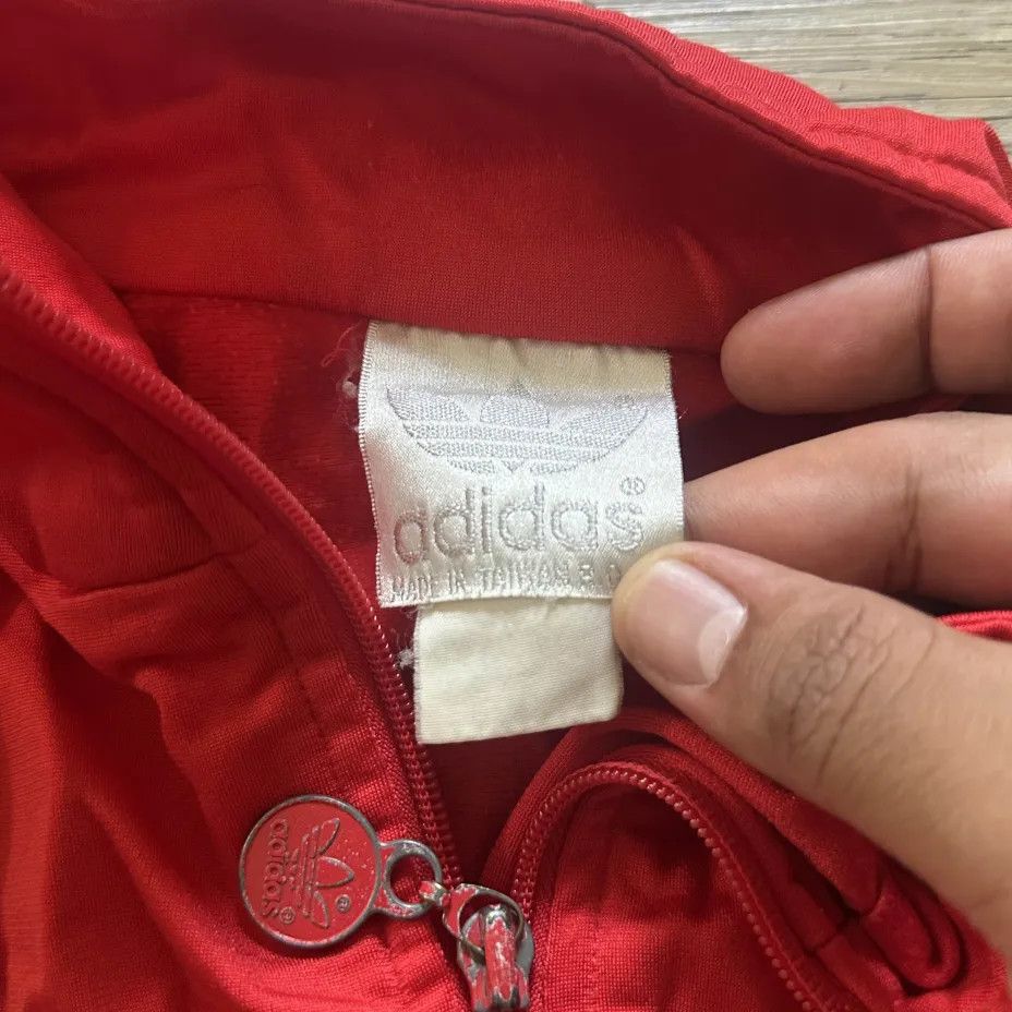 Adidas Vintage 80s Adidas Retro Track Jacket Size XL Size US XL / EU 56 / 4 - 5 Thumbnail