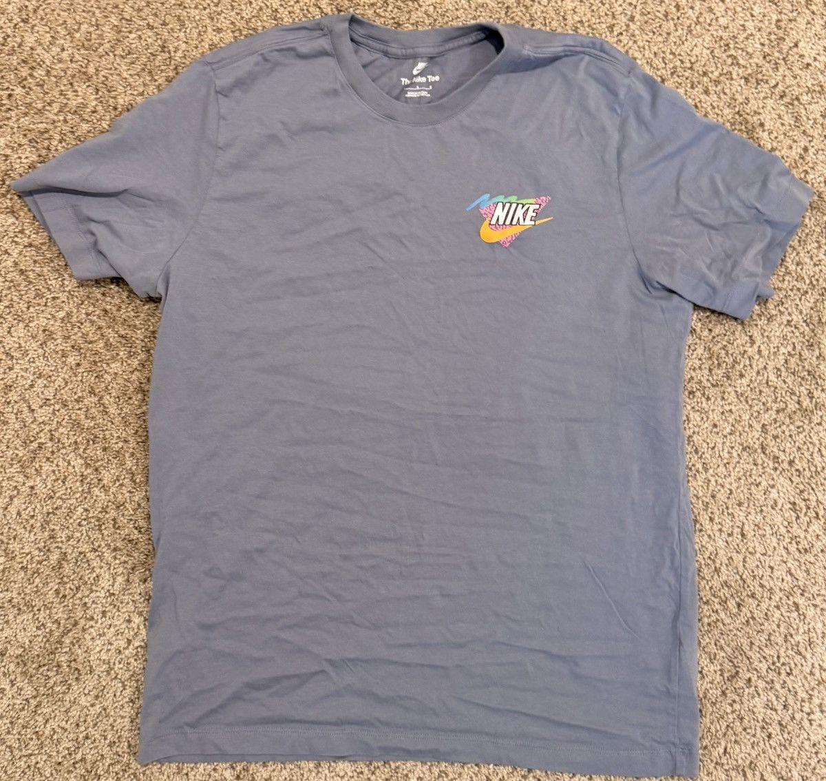 Nike Nike Graphic Tee – Surf Dog (Blue/Gray) Size US L / EU 52-54 / 3 - 1 Thumbnail