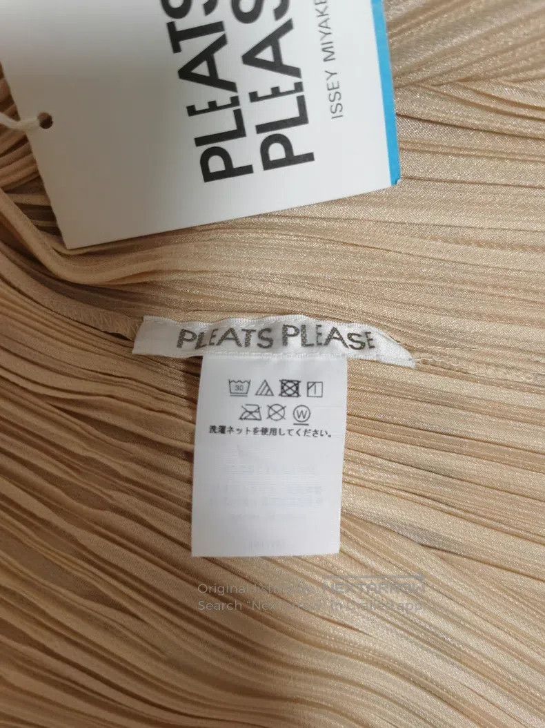 Issey Miyake Issey Miyake Beige Long Sleeve Size L / US 10 / IT 46 - 5 Thumbnail