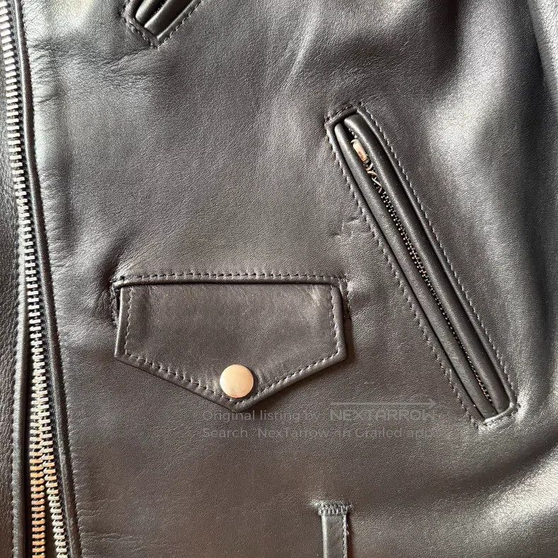 Schott Schott Co-branded punk leather jacket Size US S / EU 44-46 / 1 - 8 Thumbnail