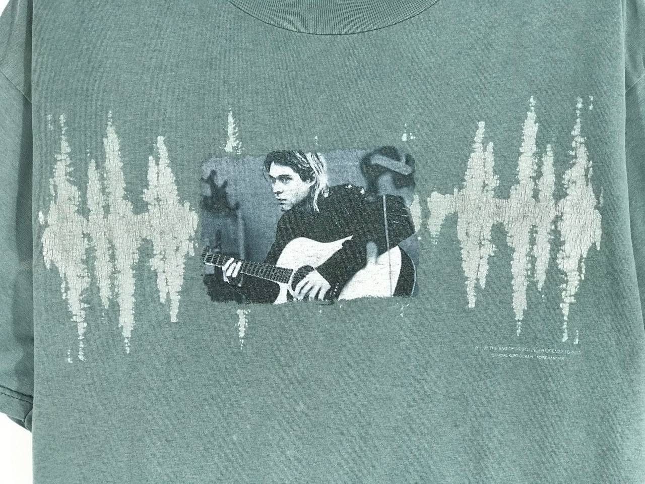 Band Tees vintage 1997 Nirvana Kurt Cobain grunge Size US XL / EU 56 / 4 - 3 Thumbnail