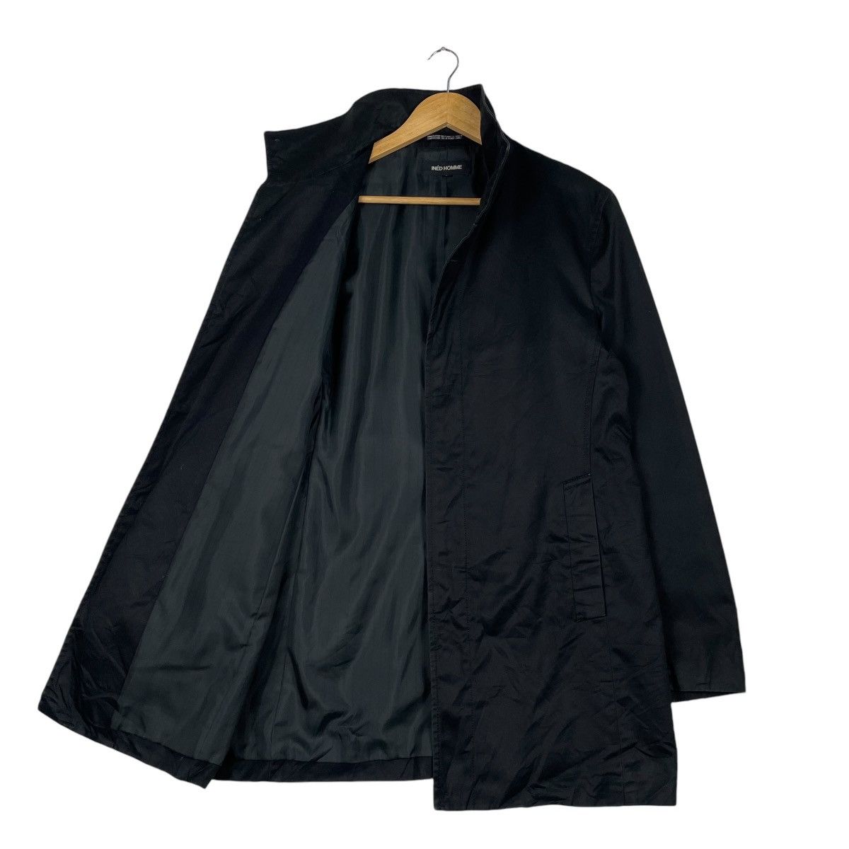 Japanese Brand × Y's for Men × Yohji Yamamoto 💥INED HOMME SMART BLACK BUTTON JACKET Size US M / EU 48-50 / 2 - 9 Thumbnail