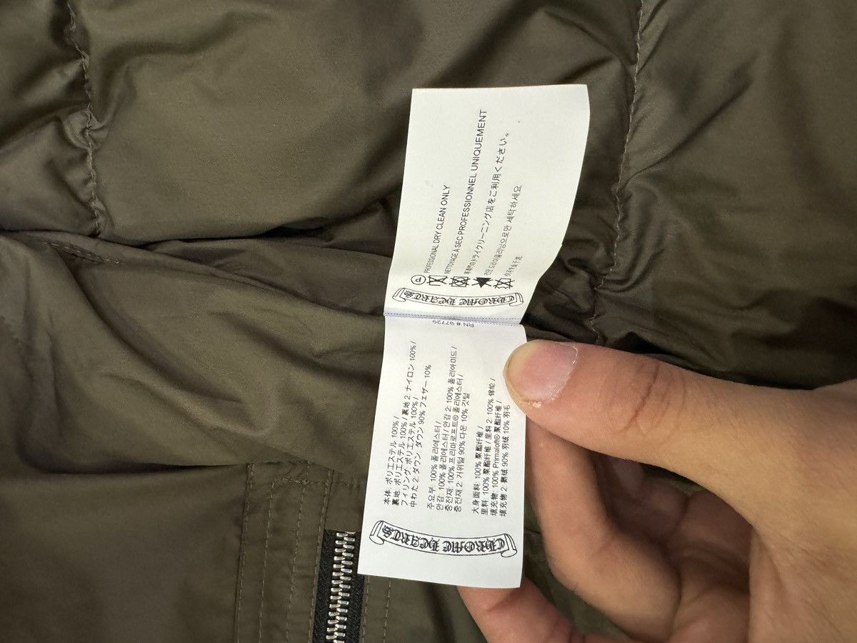Chrome Hearts NEW Chrome Hearts Monogram Down Jacket Olive Green Size US L / EU 52-54 / 3 - 6 Thumbnail
