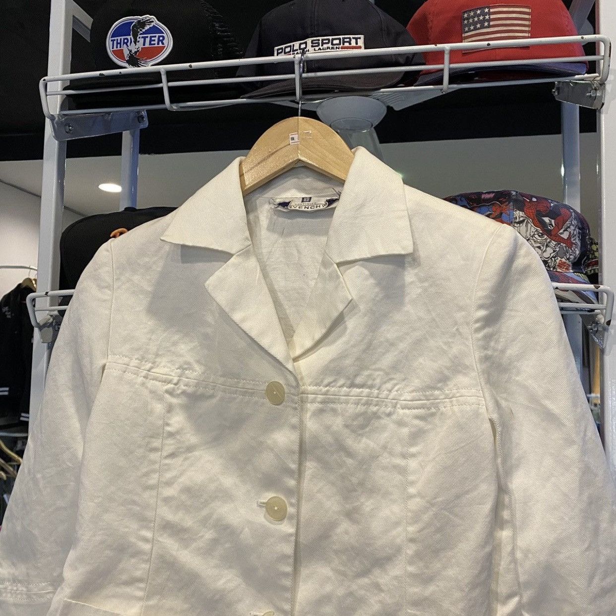 Givenchy vintage Givenchy Boutiques French Designer Plain Blazer Coat Size S / US 4 / IT 40 - 4 Thumbnail
