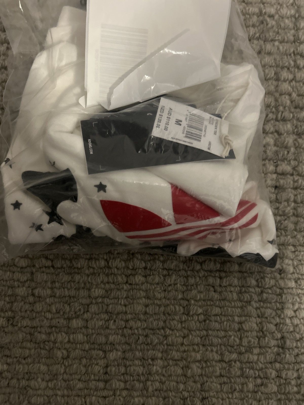 Sp5der Sp5der x Adidas white t-shirt Size US M / EU 48-50 / 2 - 4 Thumbnail