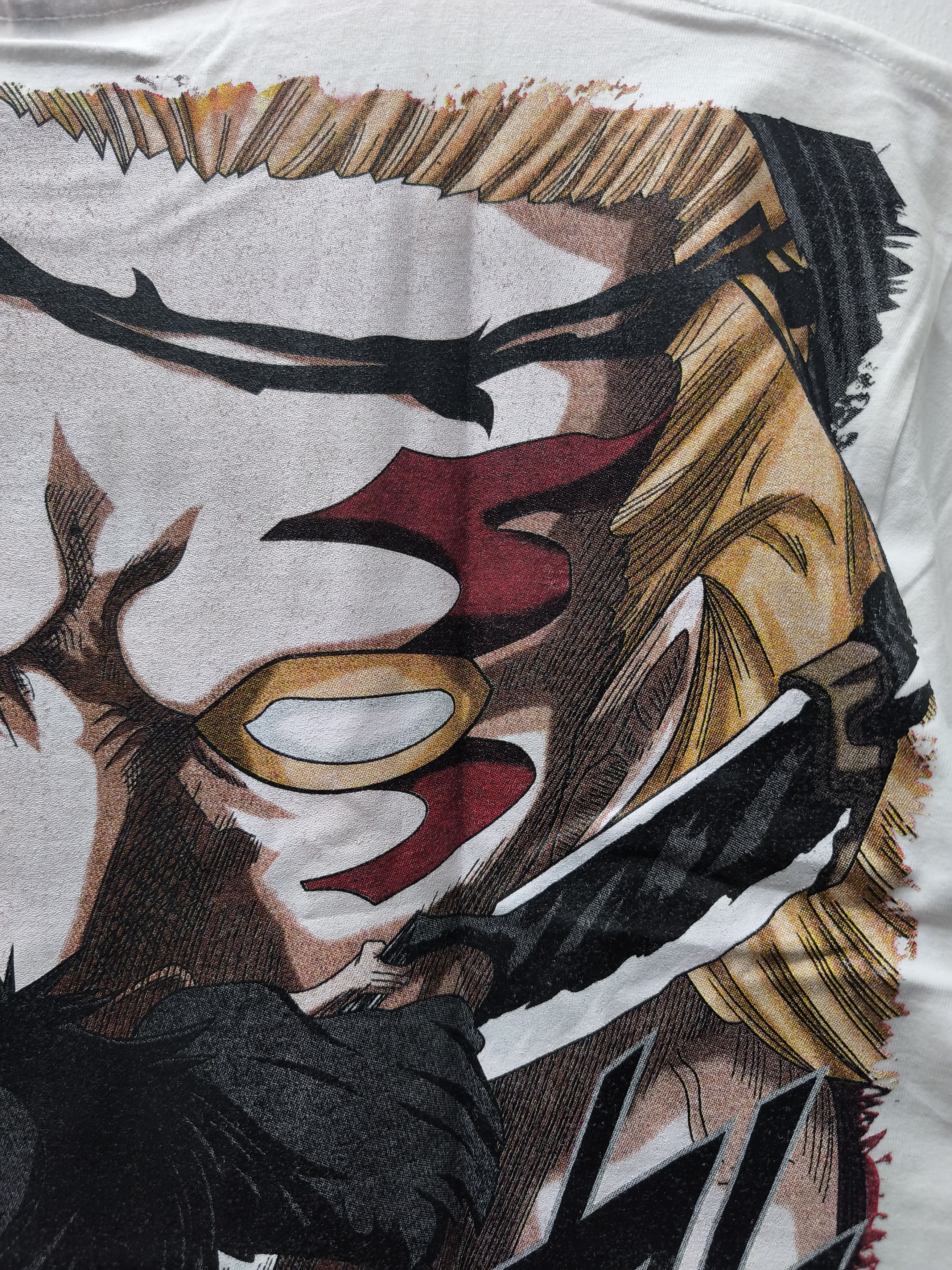 Anime Bleach Zaraki Kenpachi Jumbo Print T-shirt Size US XL / EU 56 / 4 - 12 Thumbnail