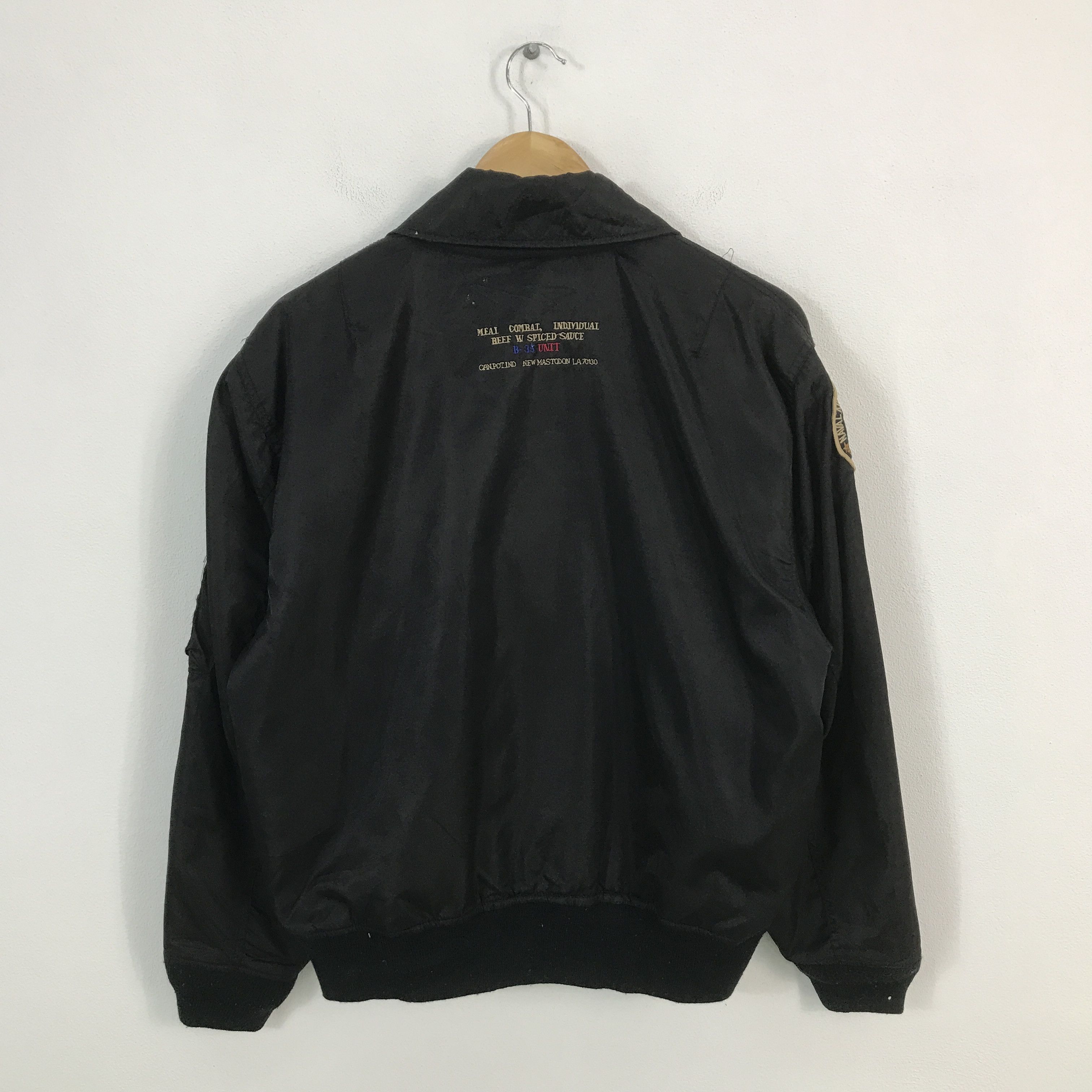 Japanese Brand meal combat individual Ma1 style Bomber jacket Size US M / EU 48-50 / 2 - 2 Thumbnail