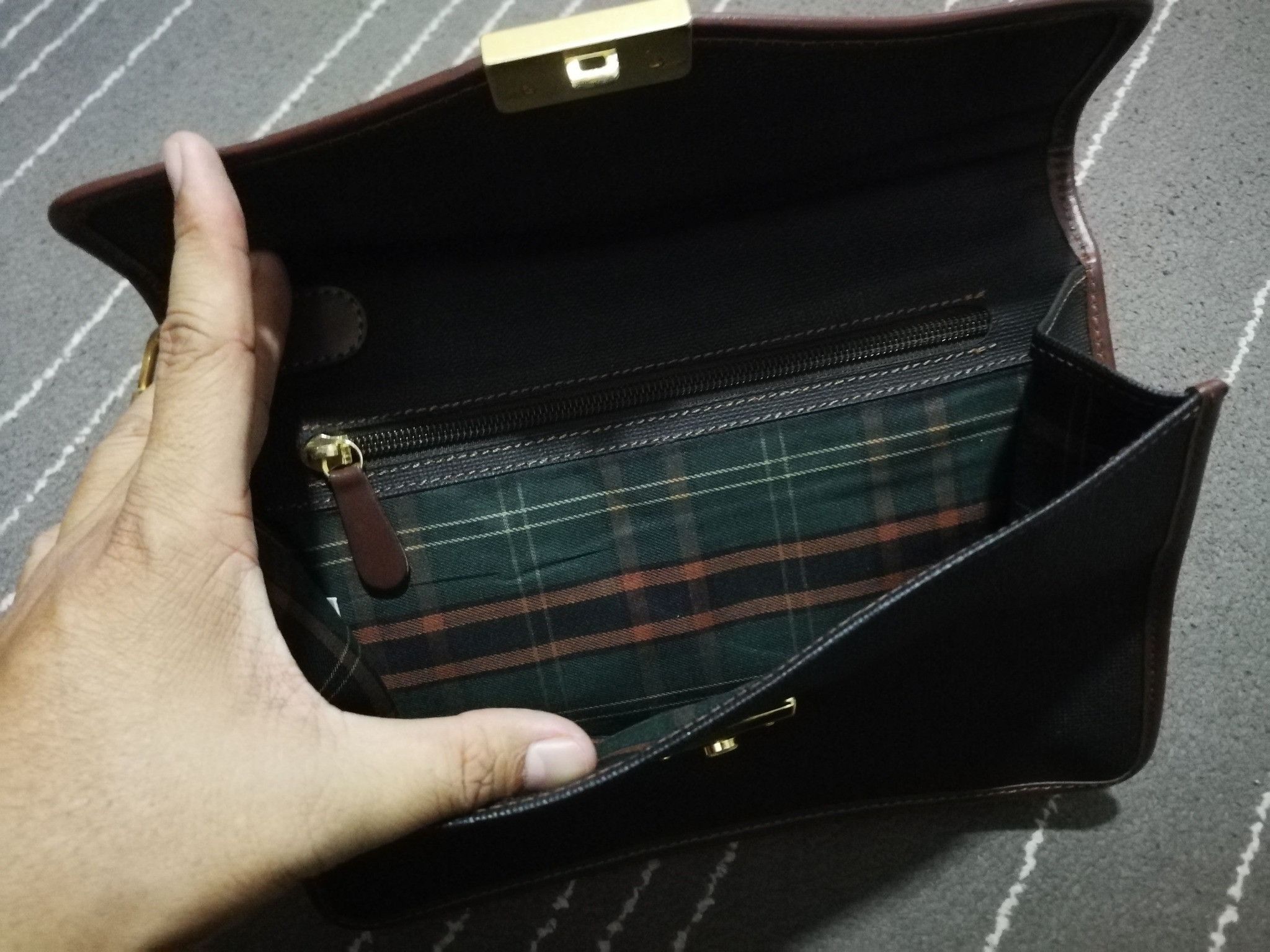 Alfred Dunhill × Vintage Vintage dunhill clutch italy luxury Size ONE SIZE - 8 Thumbnail