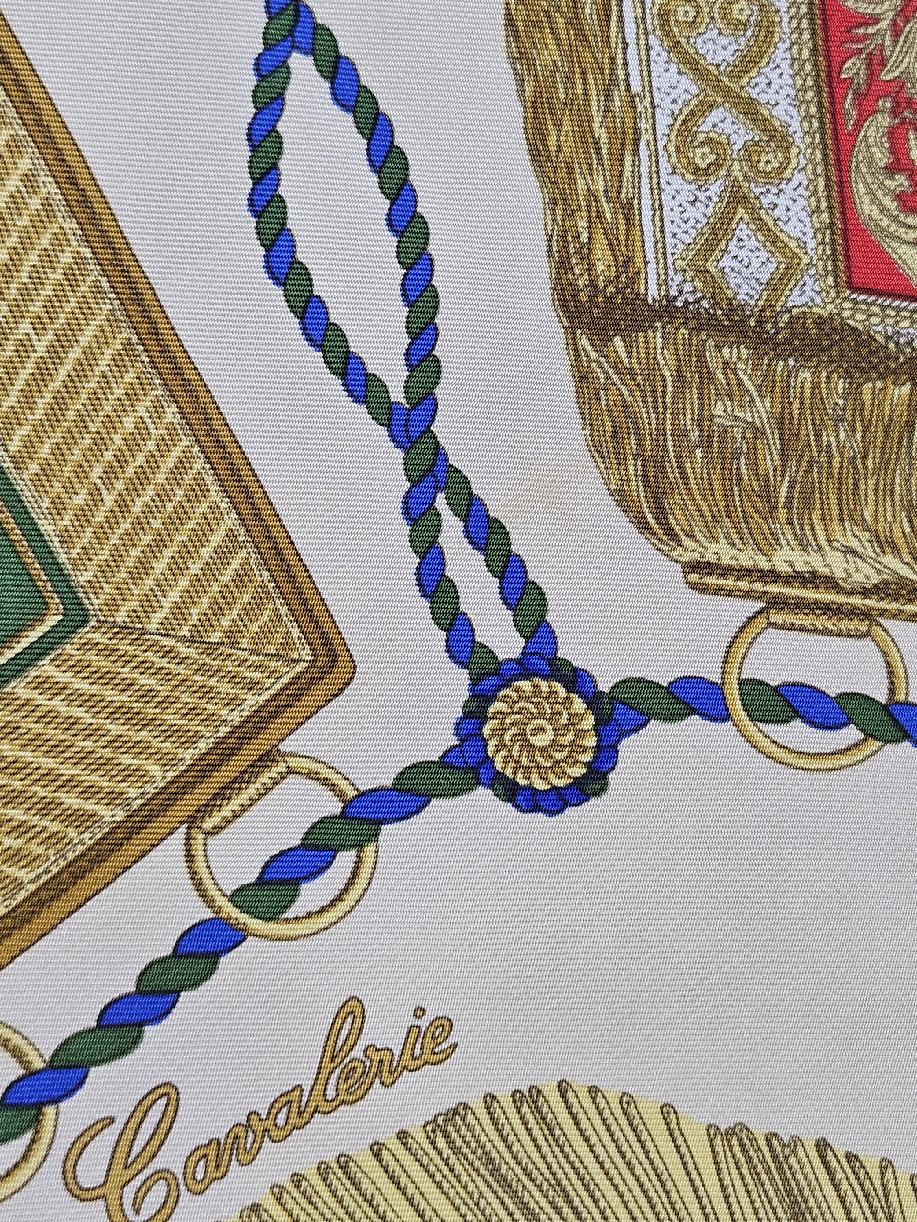 Hermes Hermes Poste et Cavalarie Silk Scarf Size ONE SIZE - 7 Thumbnail