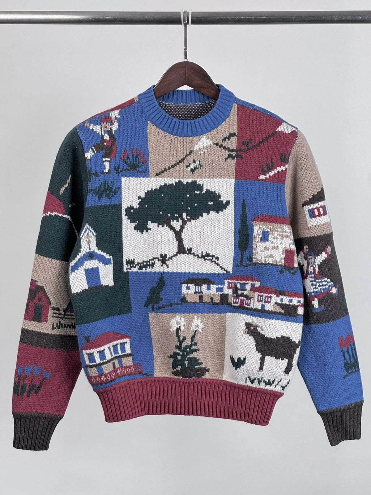 Aime Leon Dore Patches sweater xs Size US XS / EU 42 / 0 - 1 Thumbnail