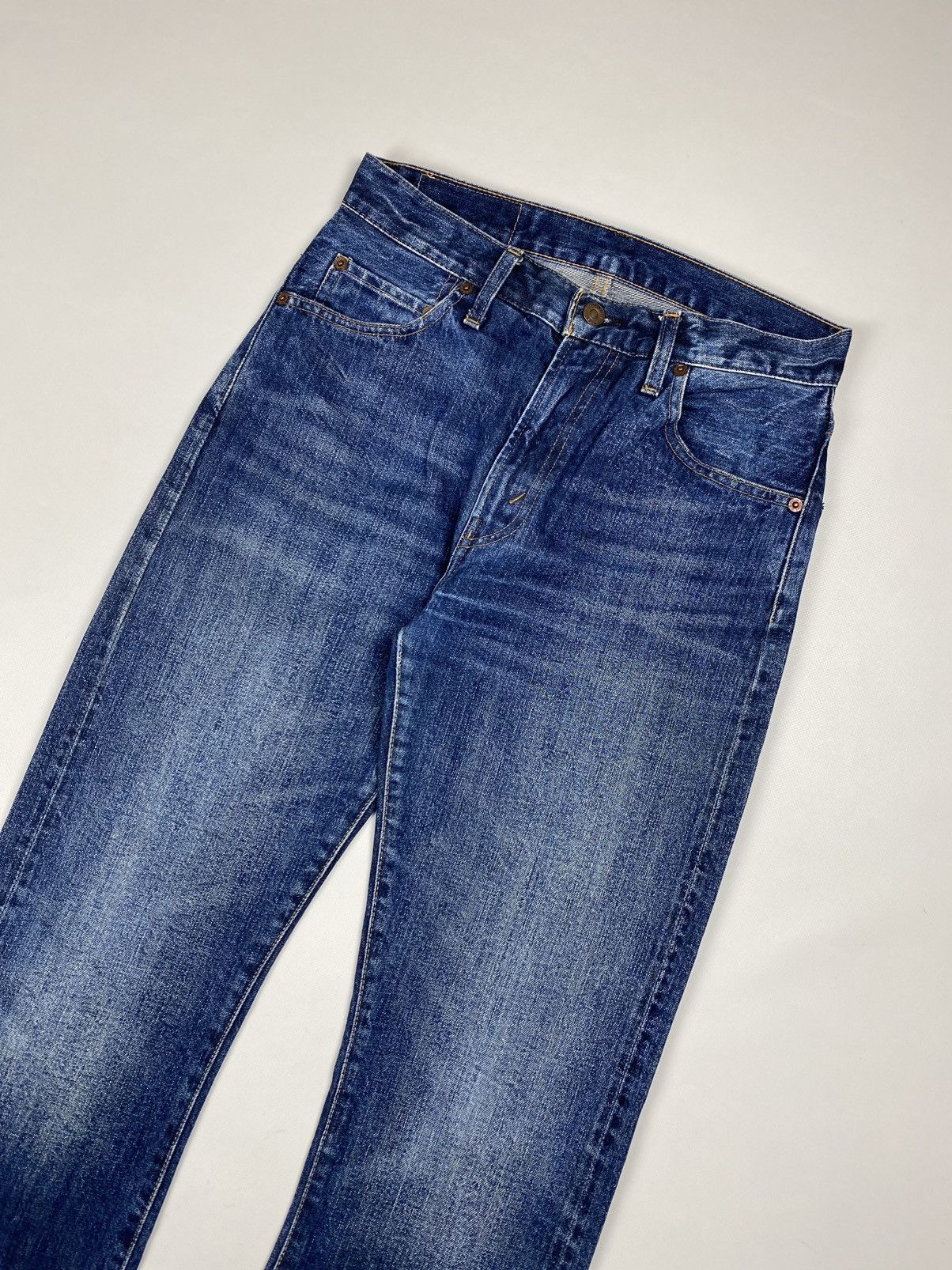 Levi's Vintage Clothing Levis Vintage Clothing 505-0217 Selvedge Denim Big E Jeans Size US 30 / EU 46 - 12 Thumbnail