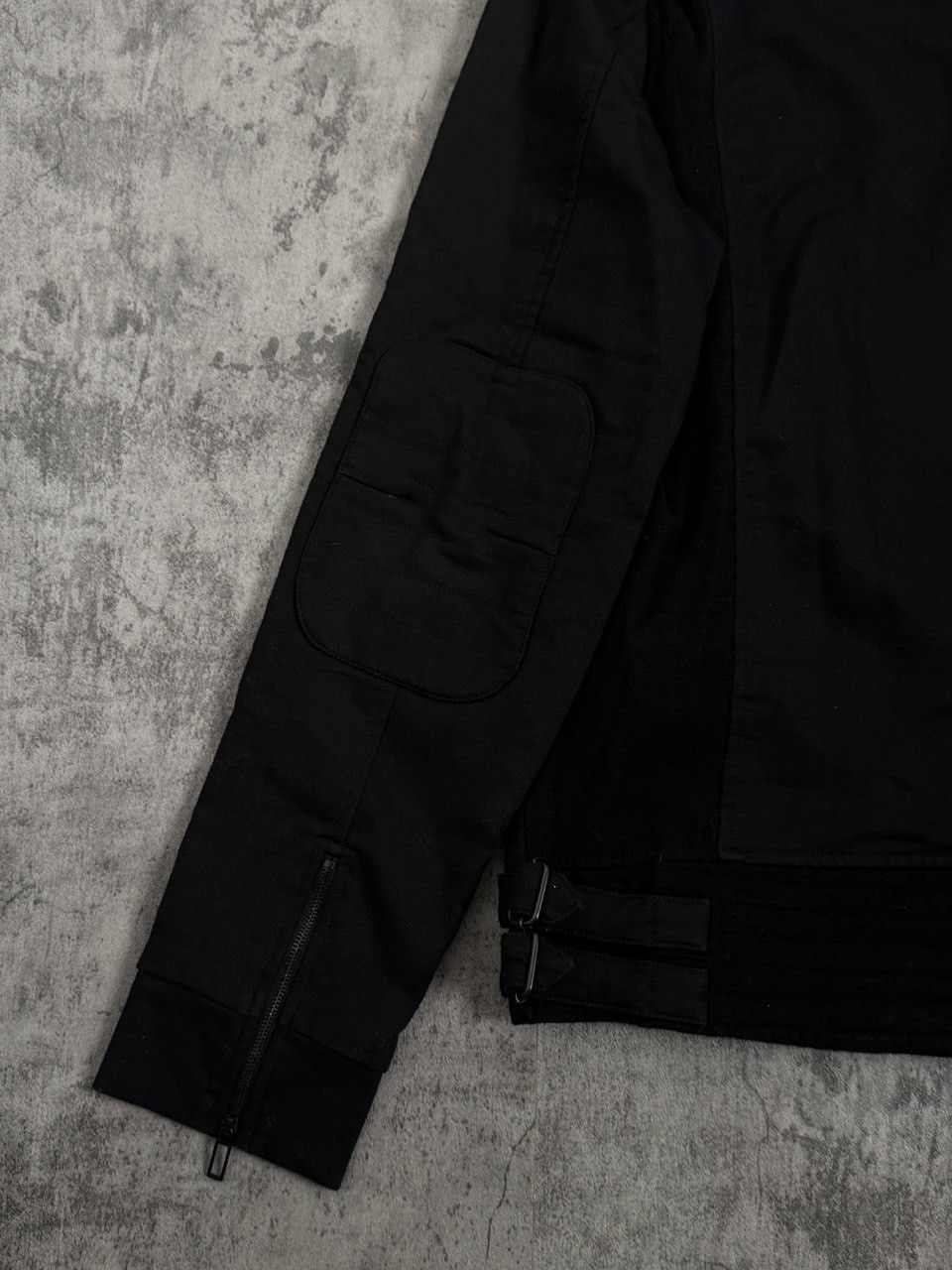 Paolo Pecora Paolo Pecora Milano Asymmetrical Zip Hoodie in Black Size US XL / EU 56 / 4 - 14 Thumbnail