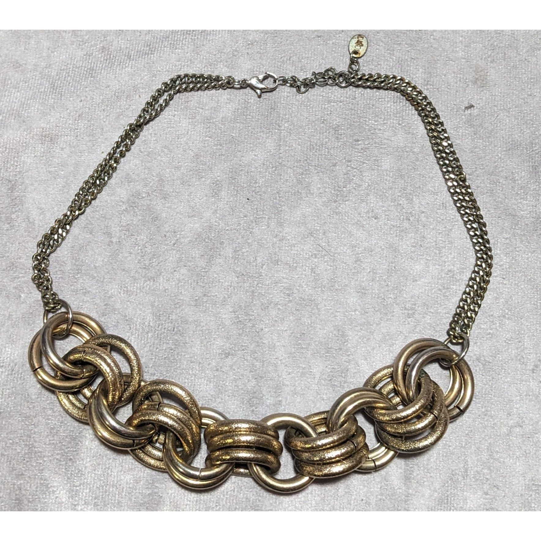 Other Icing Y2K Glam Chunky Gold Ring Necklace Size ONE SIZE - 8 Thumbnail