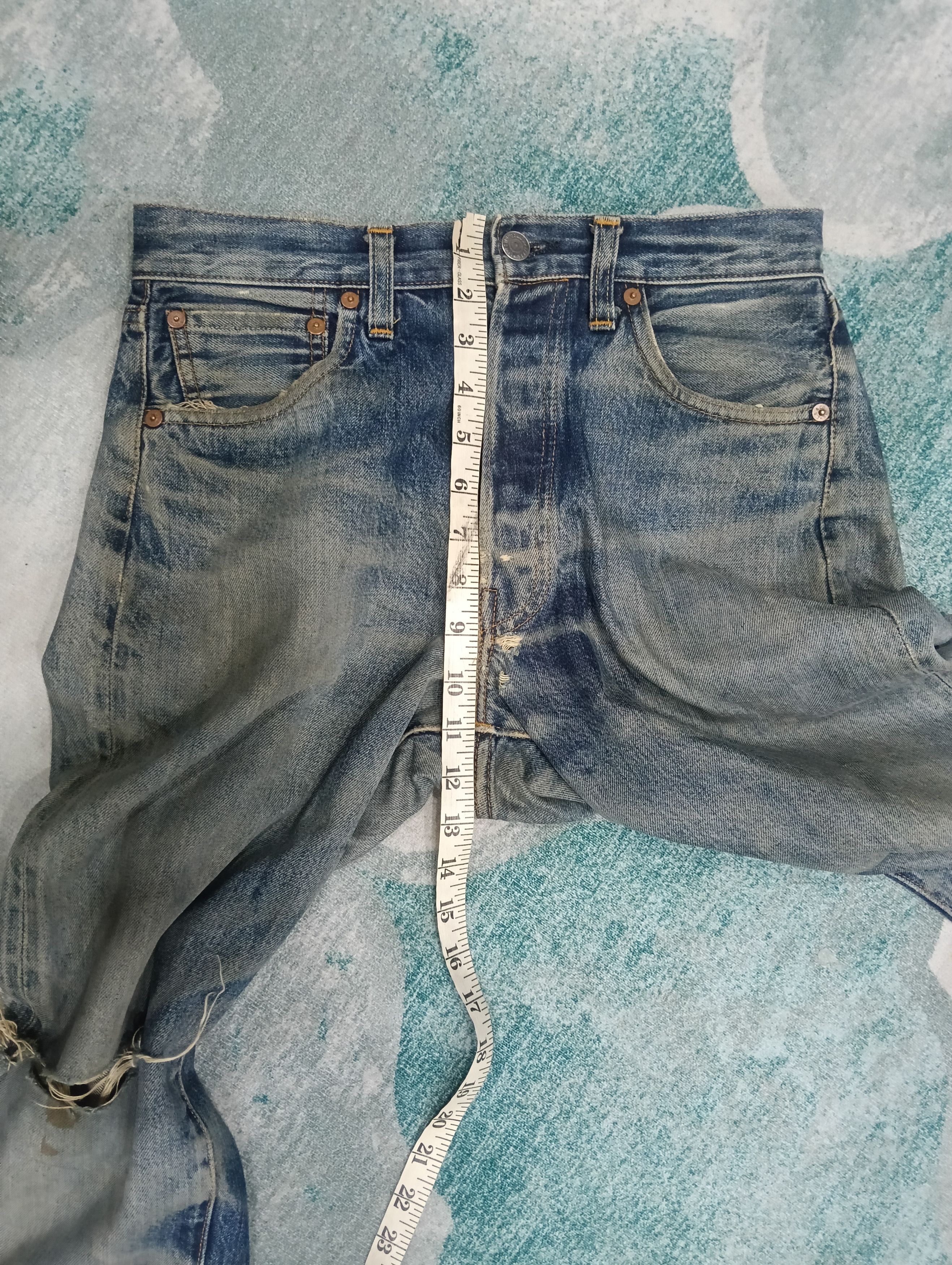 Levi's Vintage Clothing Vintage Levis Big E 501 Inspired 50s Model. Size US 30 / EU 46 - 20 Thumbnail